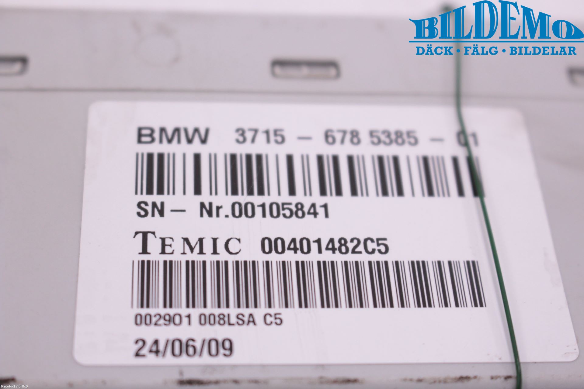 BMW X5 E70 07-13 Styreenhet Øvrig
