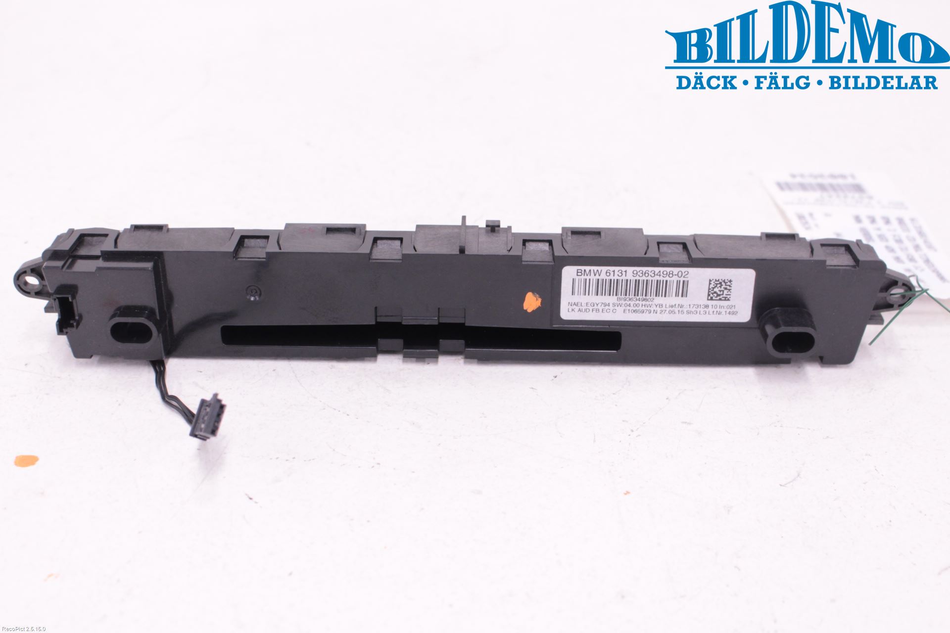 BMW 3 F30/F31/F80 12-19 Stereo Radio Med Cd