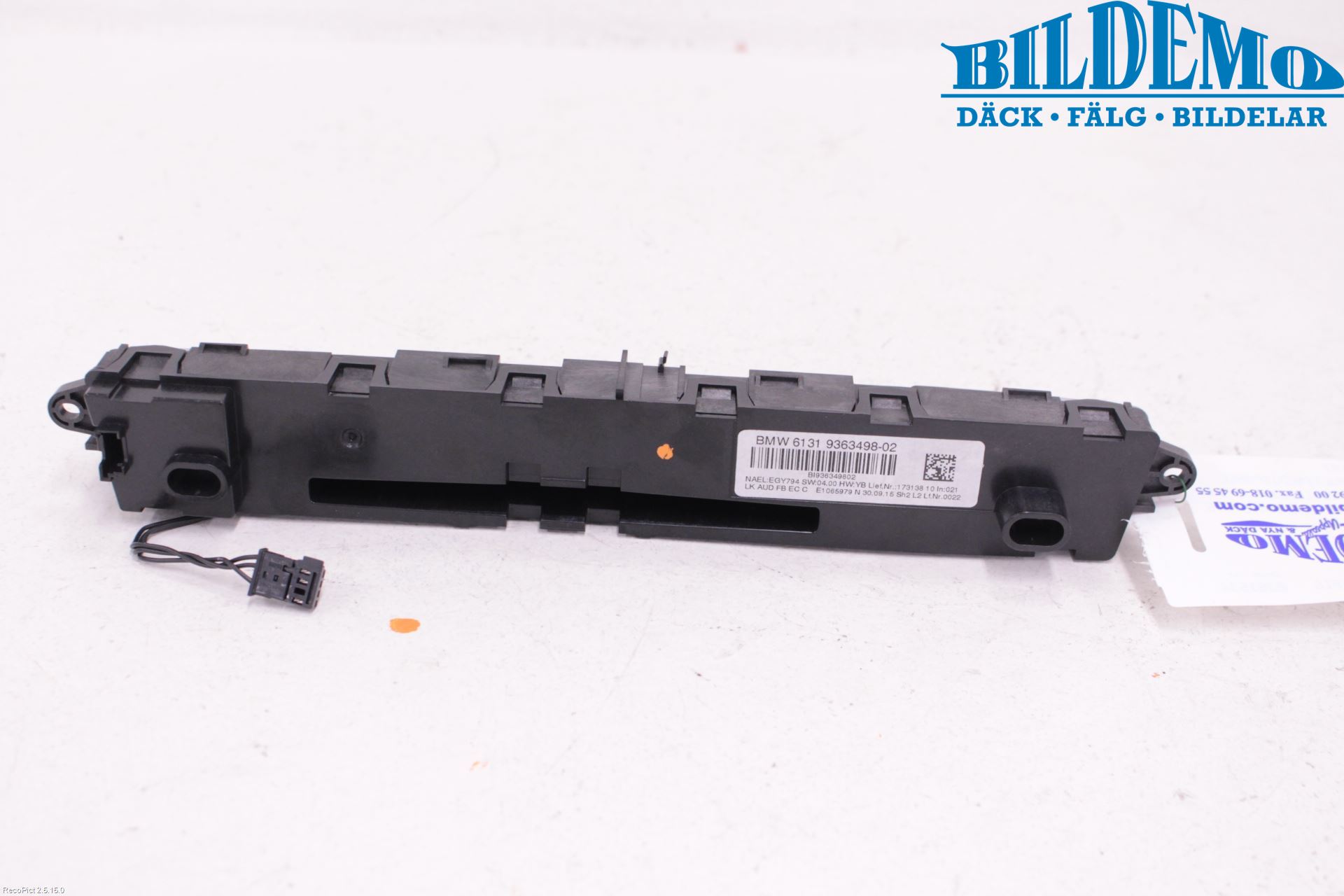 BMW 2 F22/F23/F87 Coupé/Cab 13-21 Stereo Radio Med Cd