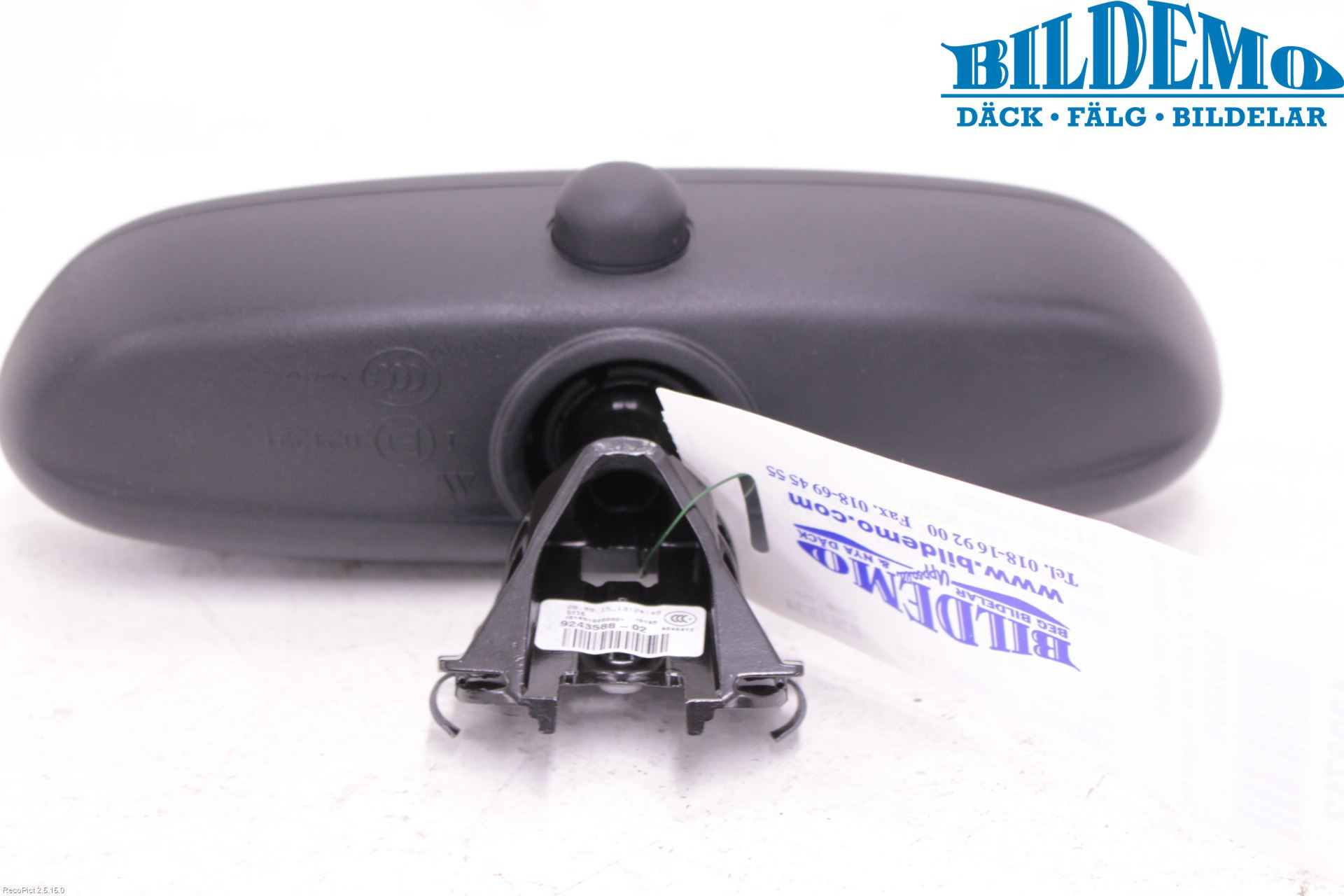 BMW 2 F22/F23/F87 Coupé/Cab 13-21 Speil Innvendig