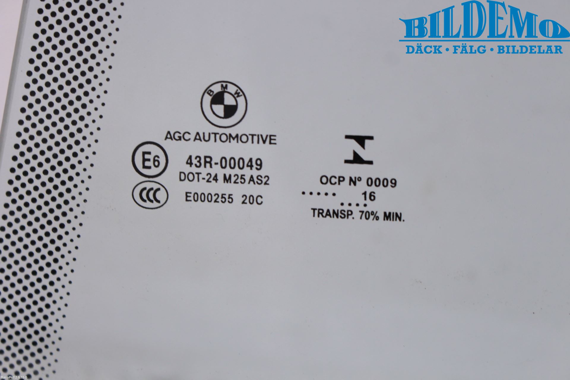 BMW 4 F36 Gran Coupé 14-20 Dørrute Bak Venstre 4Dørs