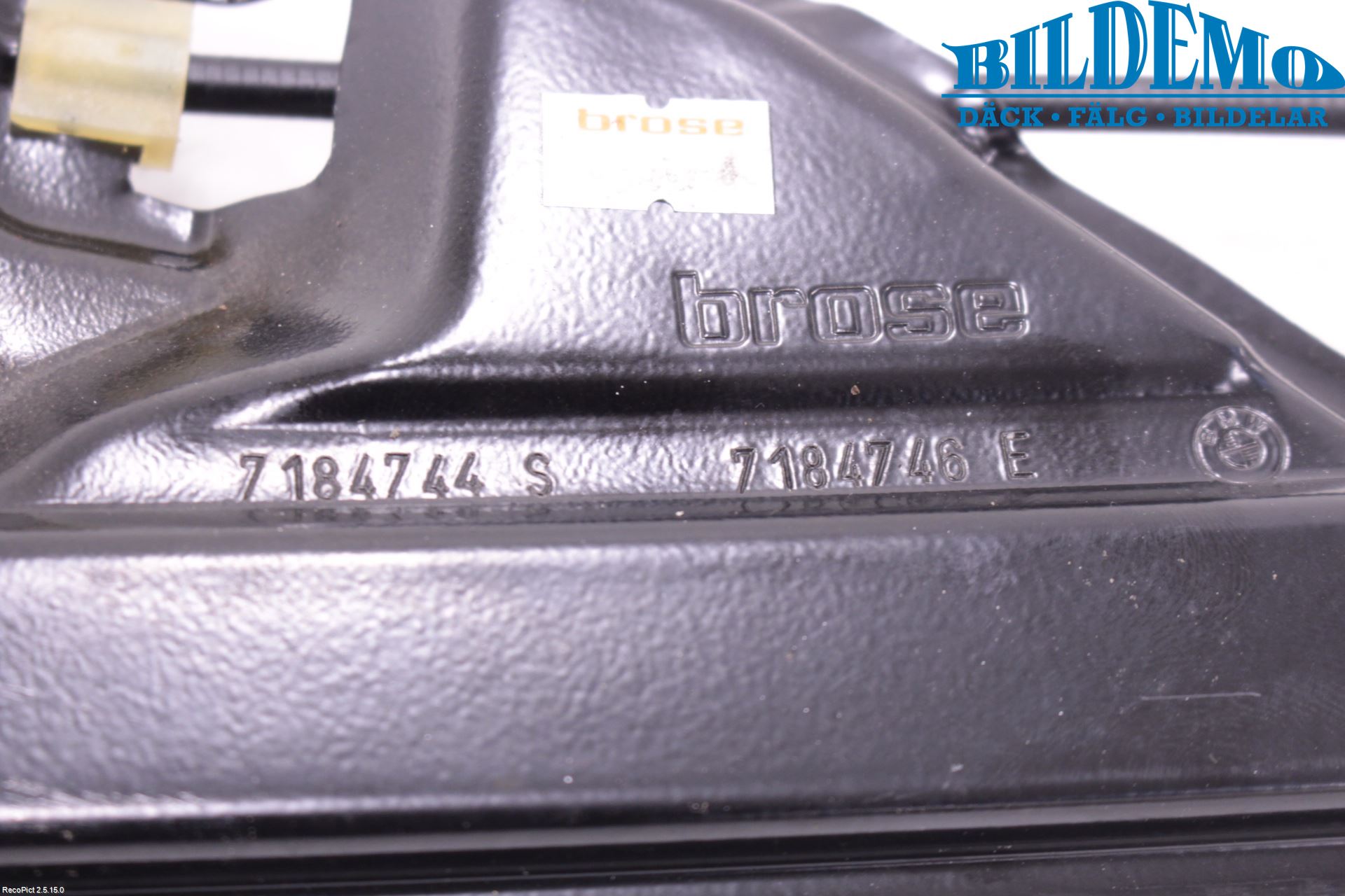 BMW 5 E60/61 Sed/Tou 02-10 Vindusheis El Komp