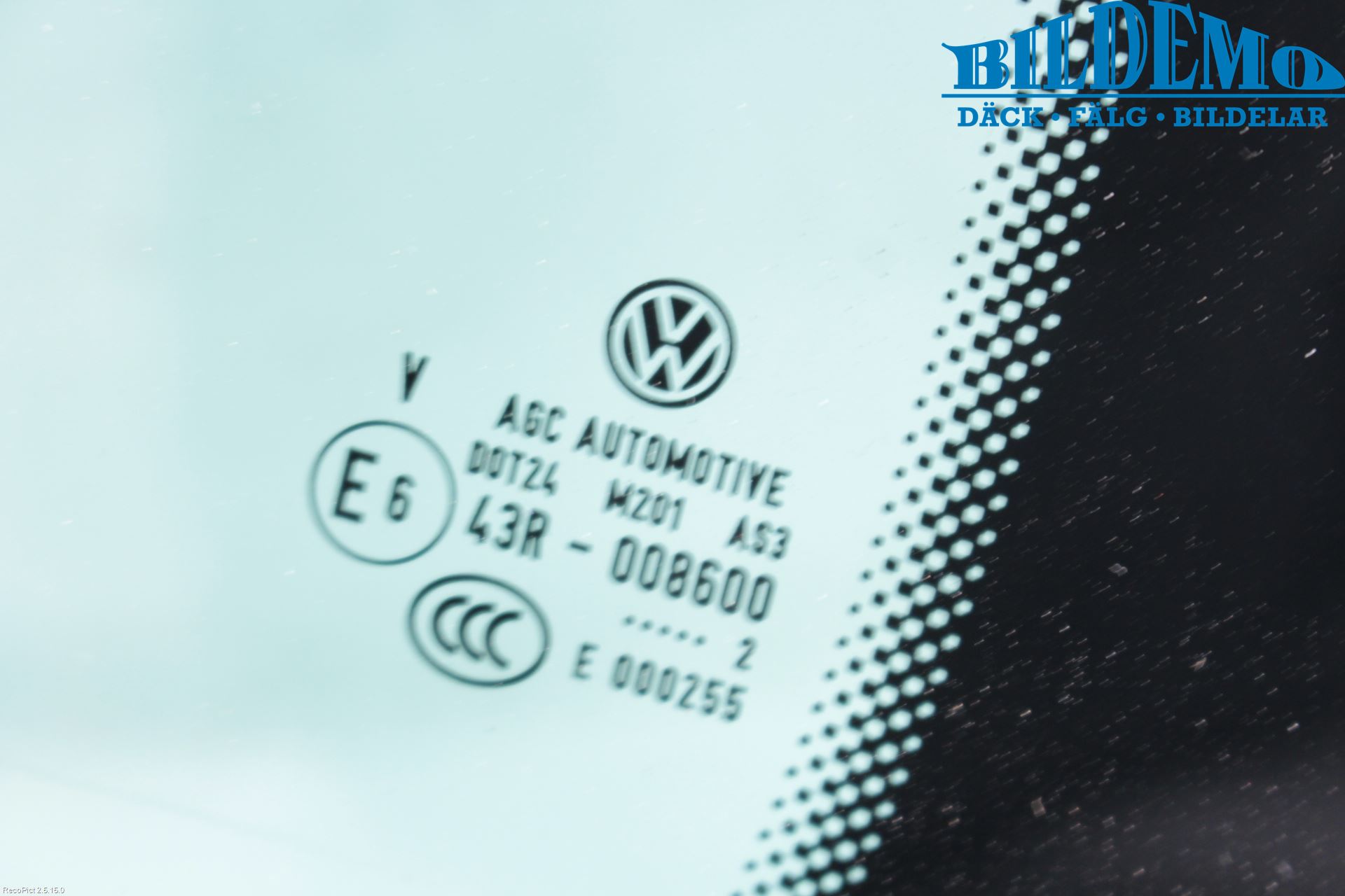 Volkswagen VW TIGUAN 07-16 Dørrute Bak Vens Trekant 4D