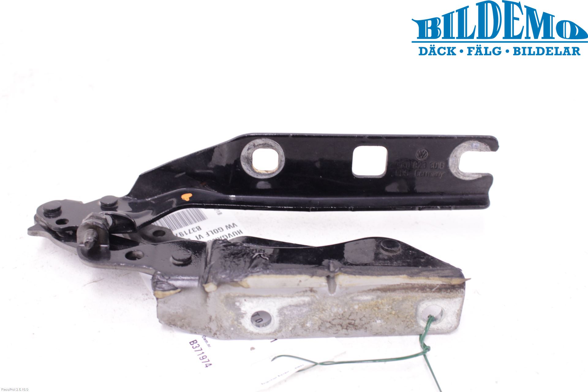 Volkswagen VW GOLF VI 09-13 Panser Hengsel - Hengsler