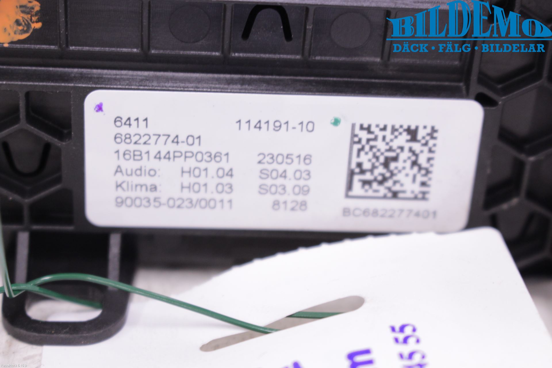 BMW 7 G11/G12 15-22 Stereo Radio Med Cd