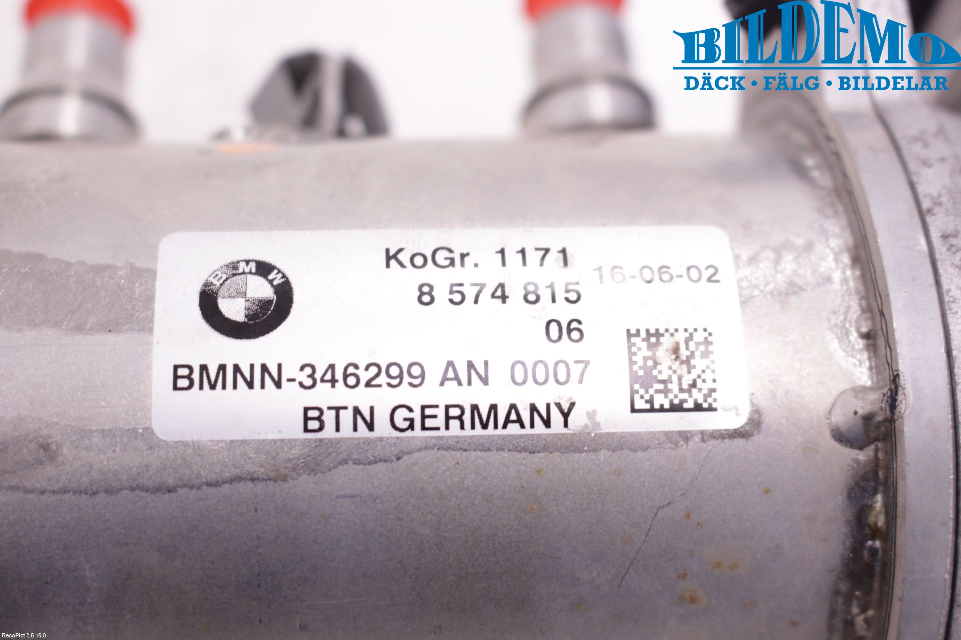BMW 7 G11/G12 15-22 Eksos Kjøler