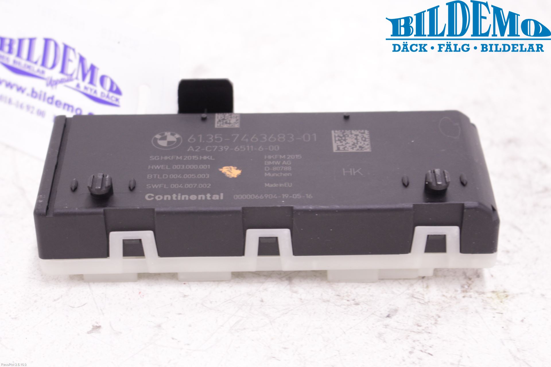 BMW 7 G11/G12 15-22 Styreenhet Bakluke