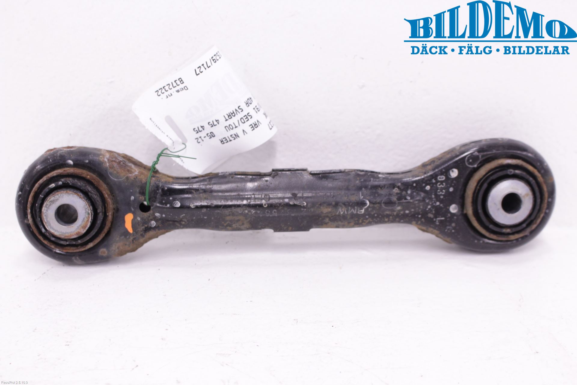 BMW 3 E90/91 SED/TOU 05-12 Bærearm Bak Venstre Øvre