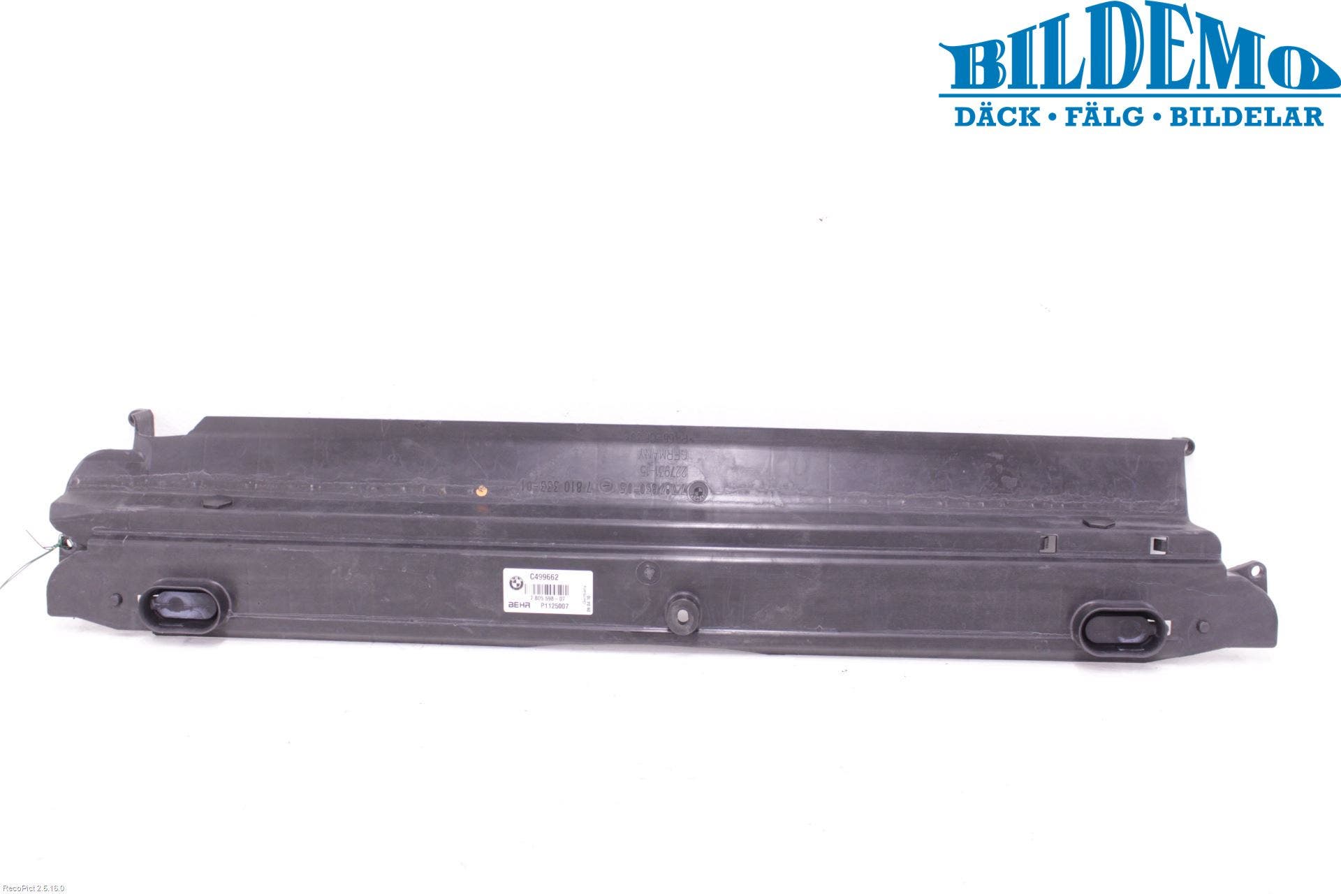 BMW 5 E60/61 Sed/Tou 02-10 Radiator Feste - Ramme - Bjelk