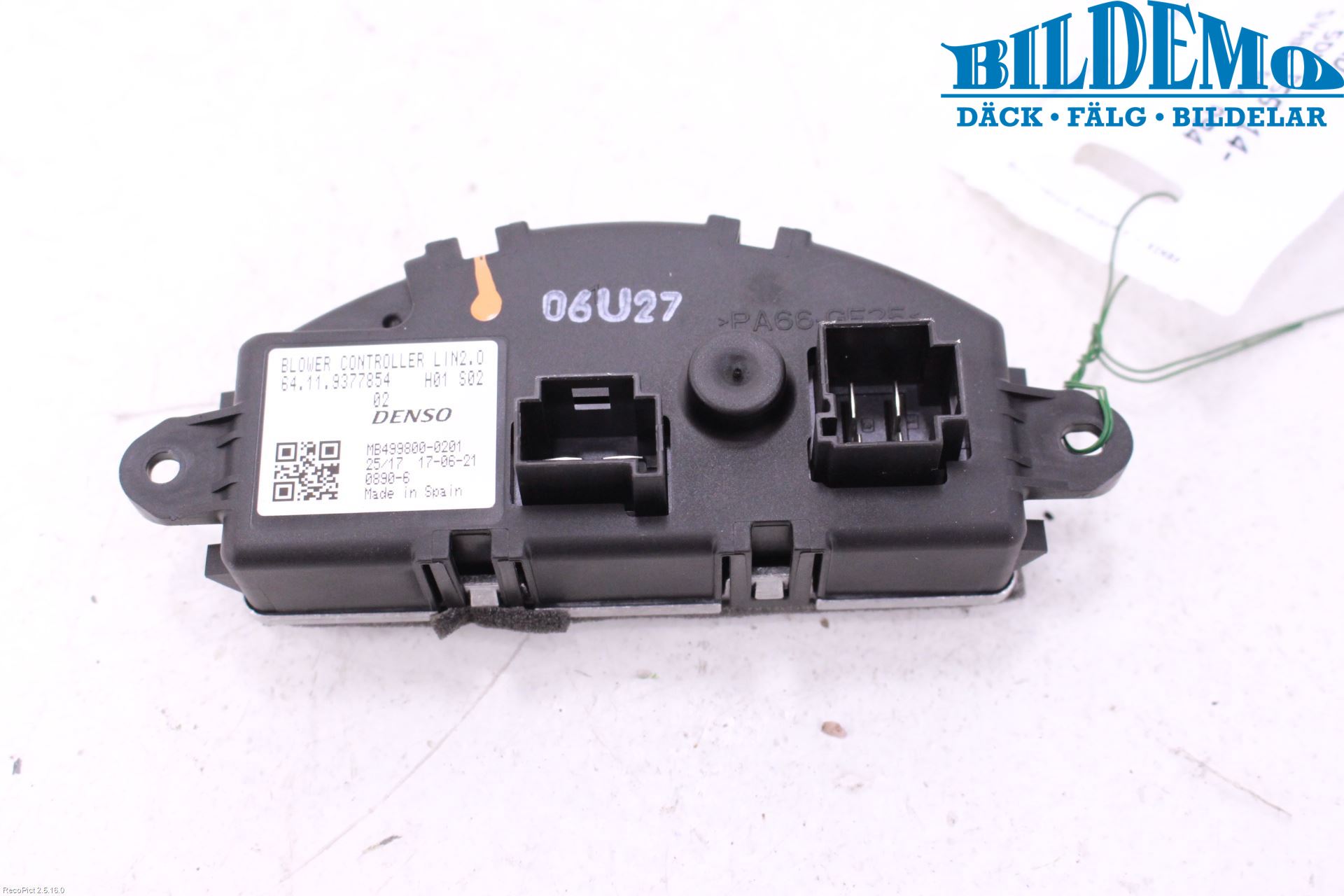 Mini ONE/COOPER 5DR F55 14-24 Varmeapparat Viftemotstand