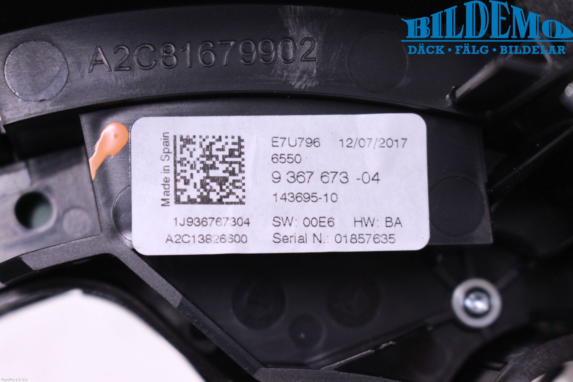 Mini ONE/COOPER 5DR F55 14-24 Innr Radio Ramme