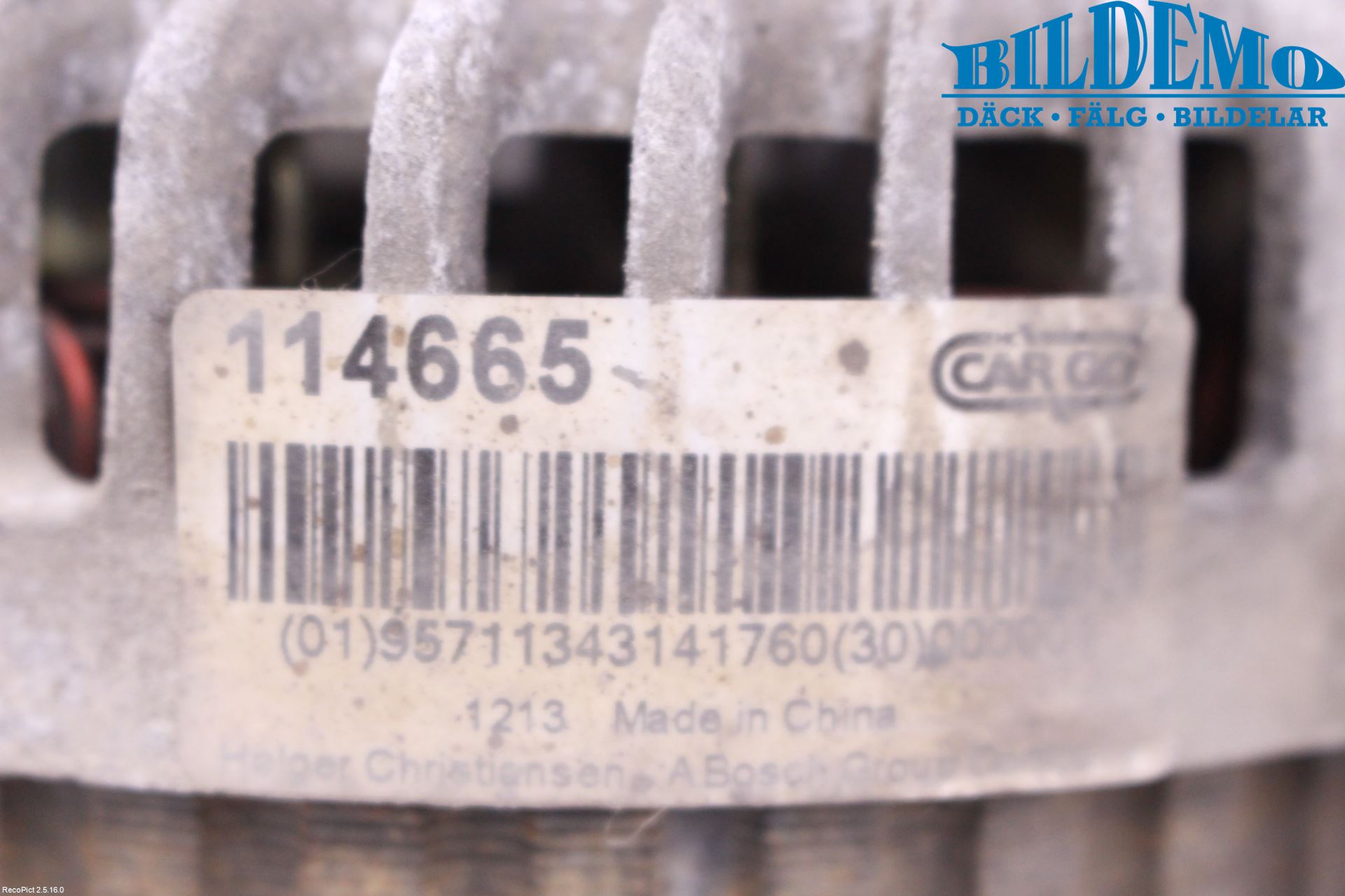 Opel MERIVA B 10-17 Dynamo