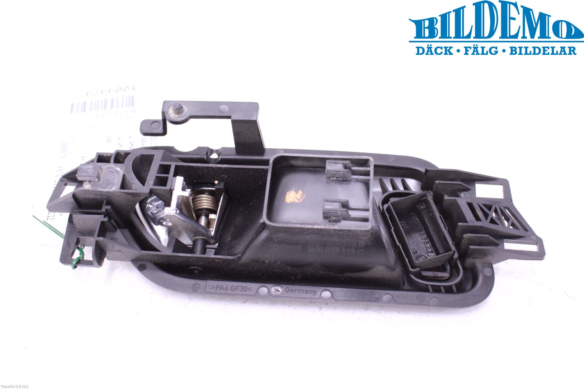 Volkswagen VW AMAROK 2H 10-22 Innr Dørhandtak V Indre