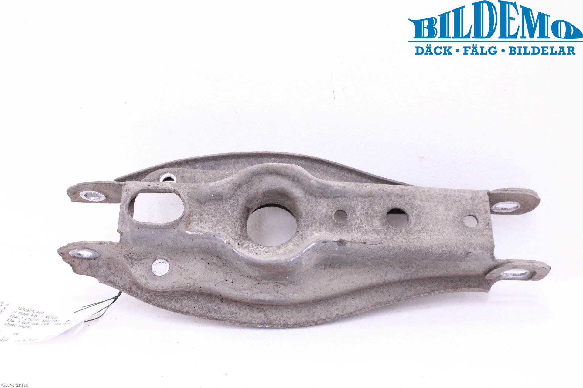 BMW 3 E90/91 SED/TOU 05-12 Bærearm Bak Venstre