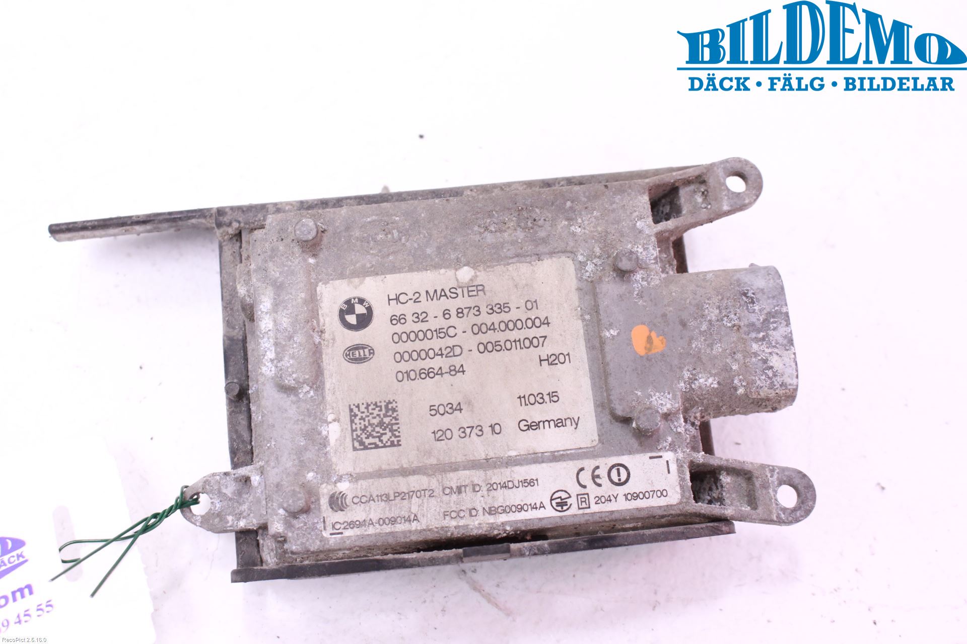 BMW 5 F10/F11/F18 09-17 Sensor Kollisjonsbeskyttelse