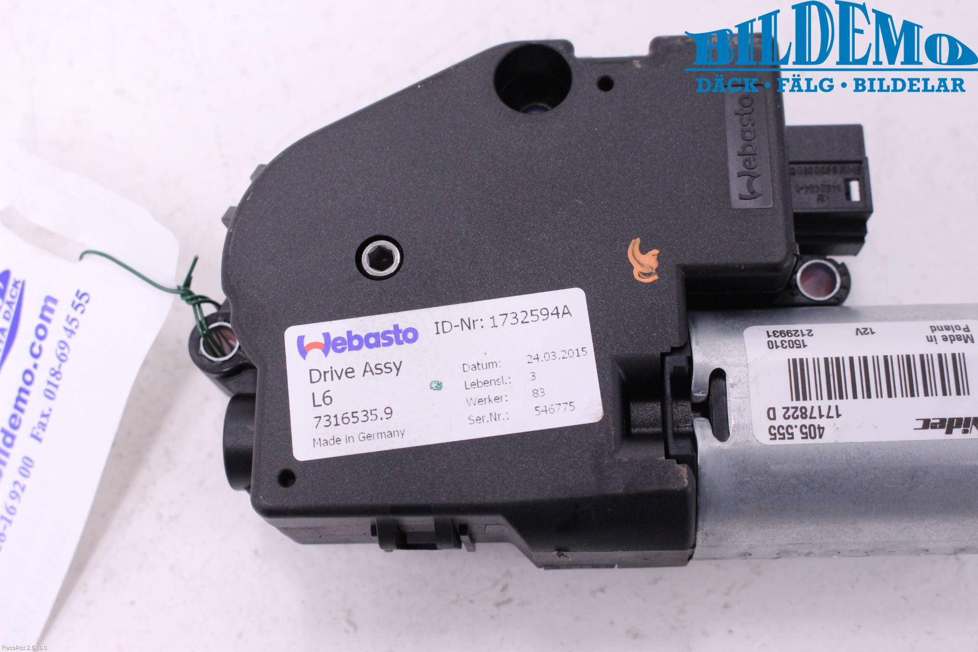 BMW 5 F10/F11/F18 09-17 Takluke Motor