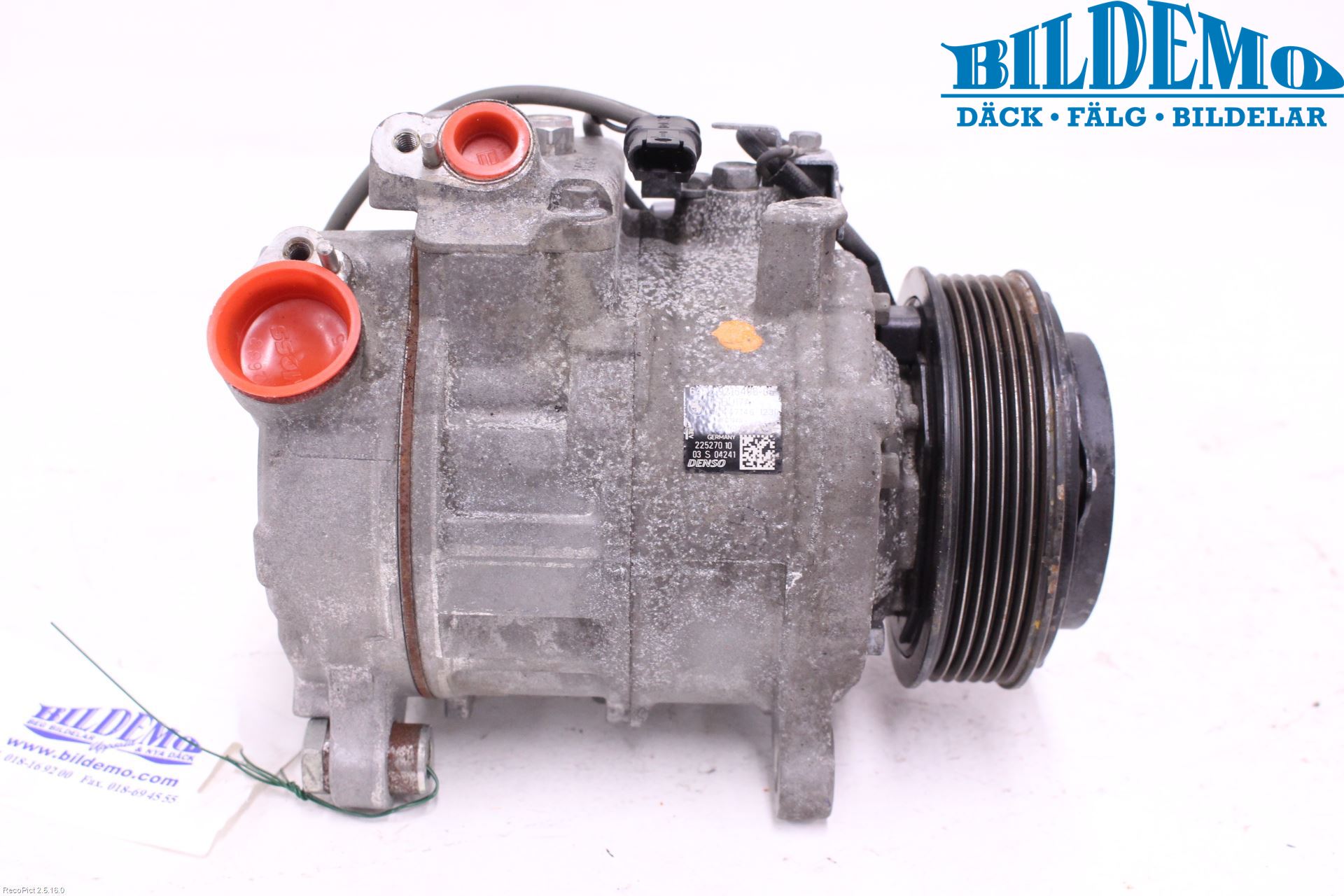 BMW 5 F10/F11/F18 09-17 Varme Ac Kompressor