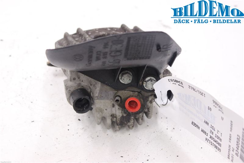 Audi A2 Bremsecaliper Foran Høyre