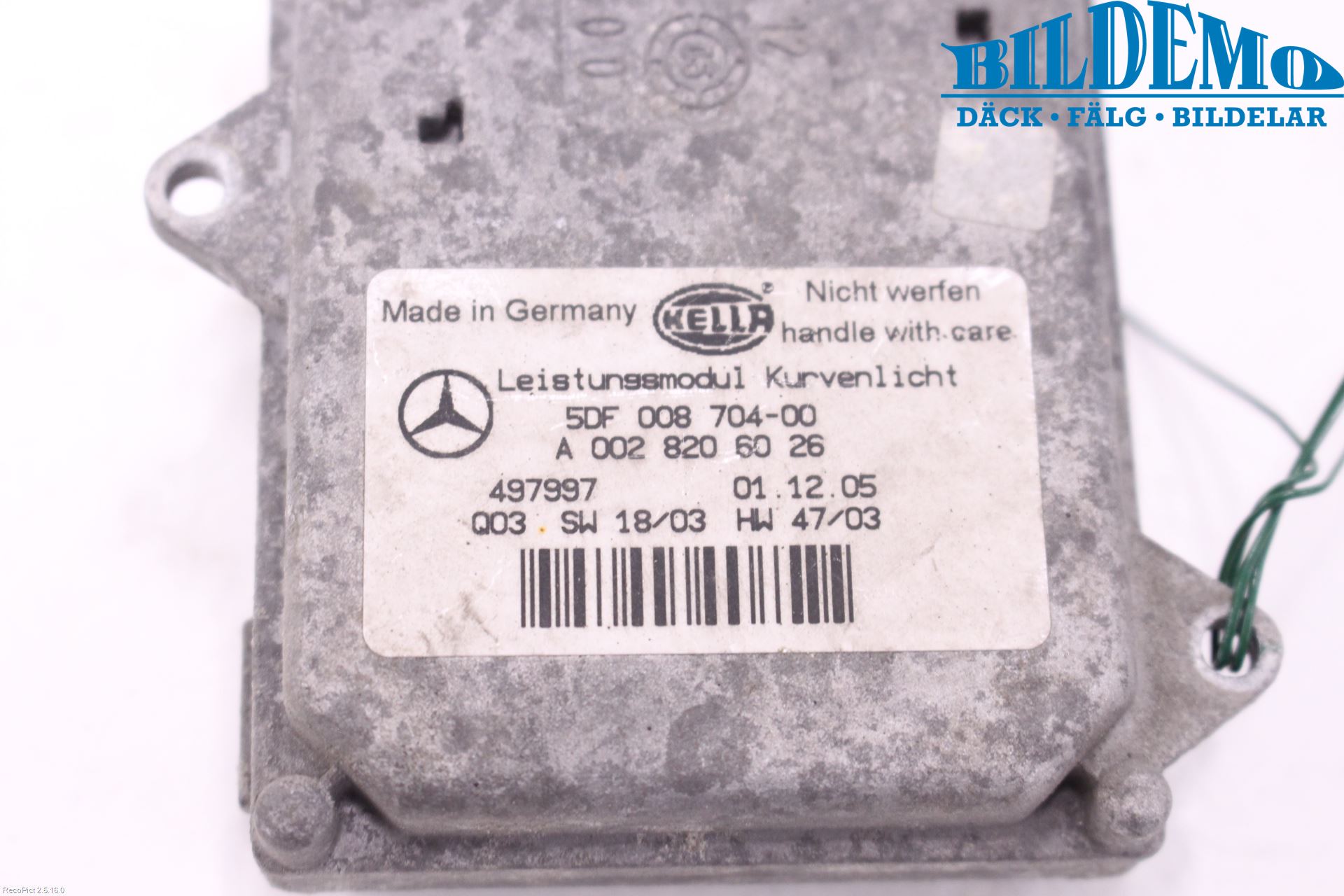 Mercedes-Benz MB R-KLASS (W251) 05-13 Styreenhet Xenon