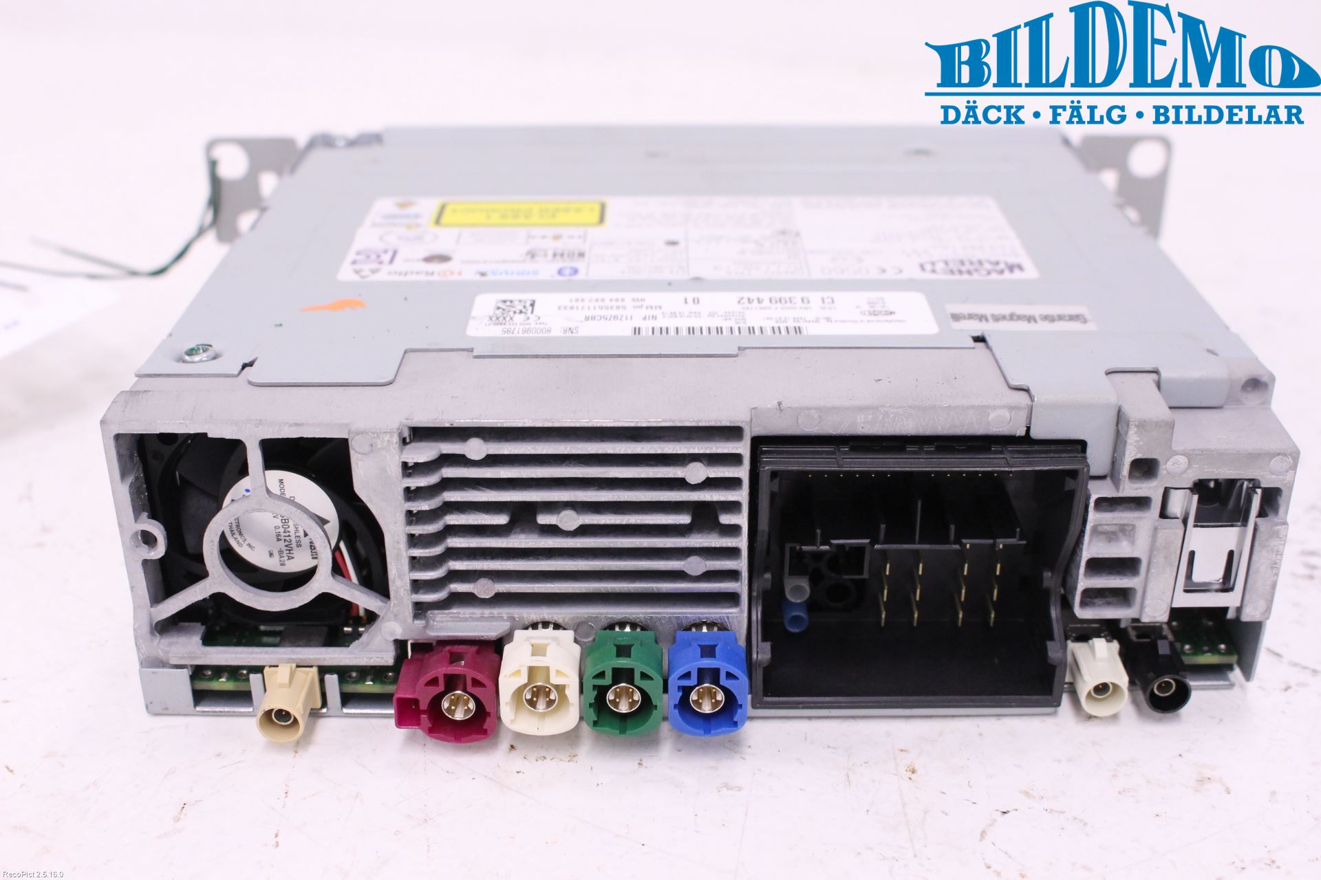 BMW 1 F20/F21 11-19 Stereo Radio Med Cd