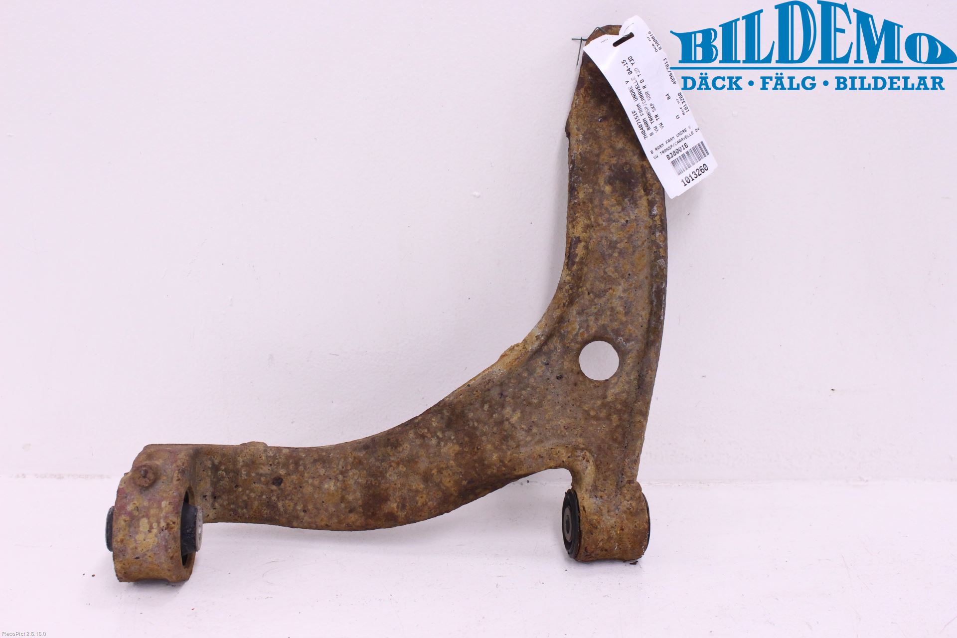 Volkswagen VW TRANSP/CARAVELLE (T5) 04-15 Bærearm Foran Venstre Nedre