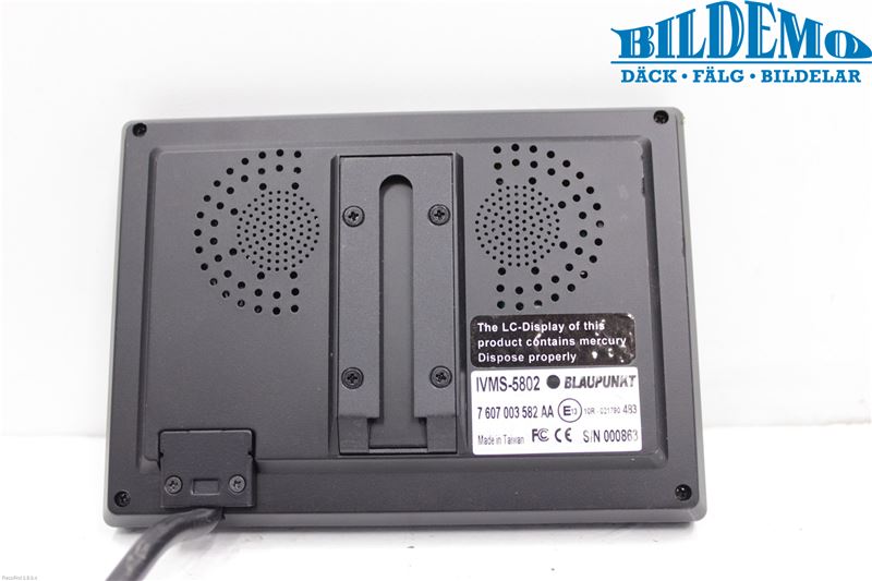 BMW 5 E60/61 Sed/Tou 02-10 Instr Skjerm Dvd-Gps-Ac-Tlf