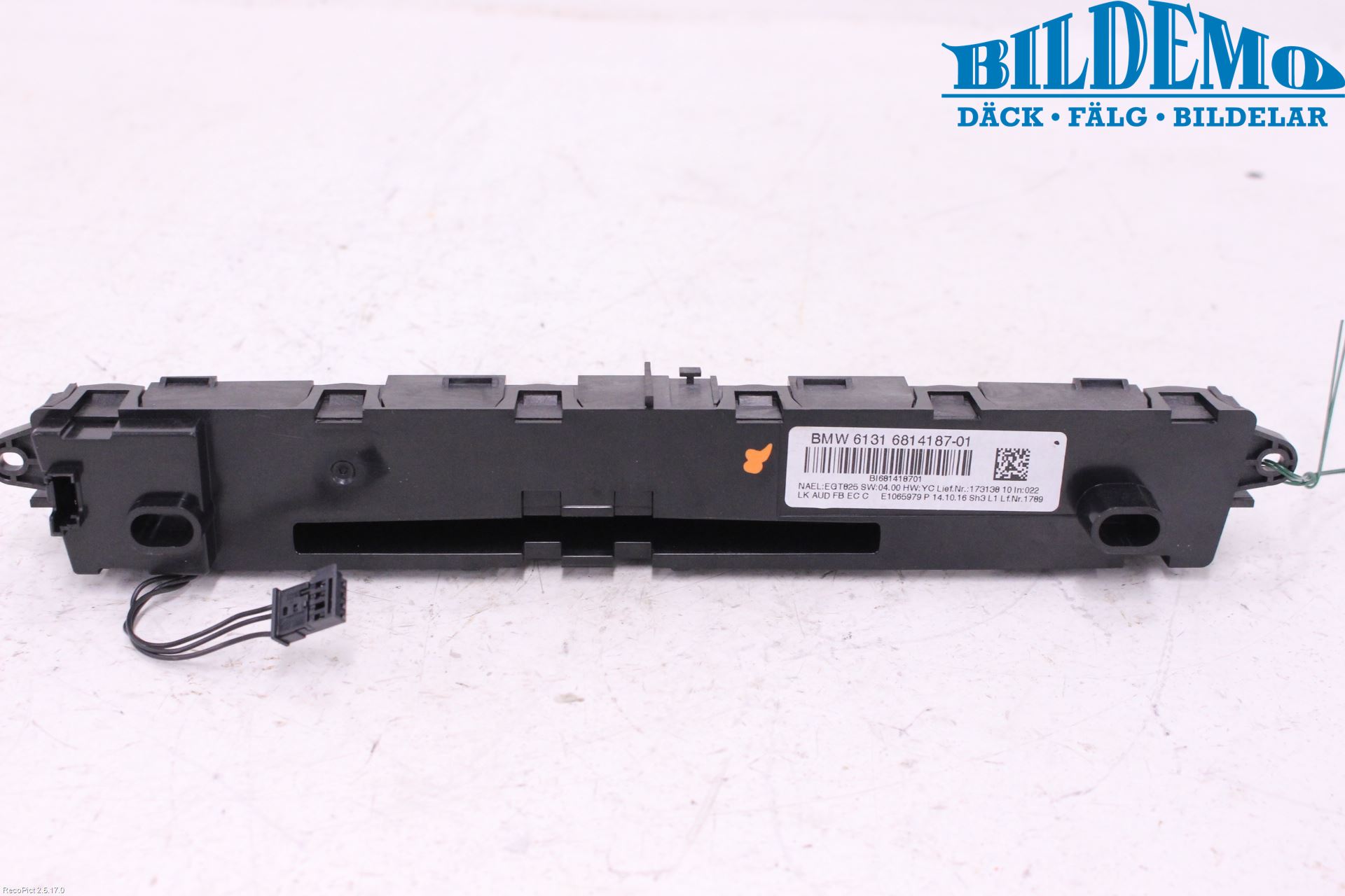 BMW 3 F30/F31/F80 12-19 Stereo Radio Med Cd