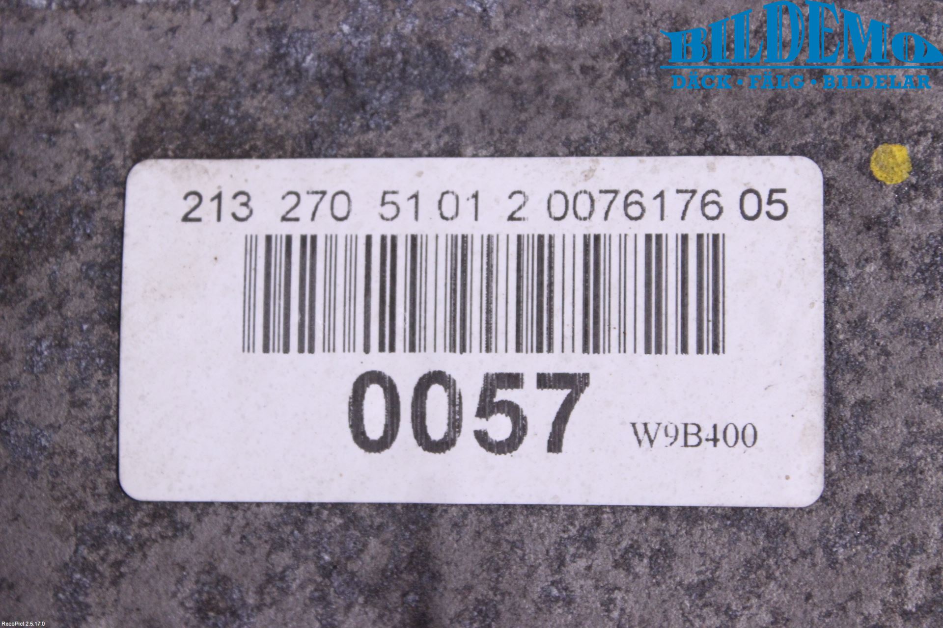 Mercedes-Benz MB E-KLASS (W213) 16-23 Gearkasse Automat