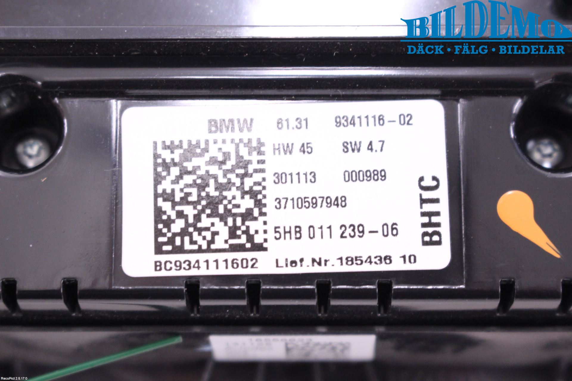 Mini ONE/COOPER 3DR F56 14-24 Varme Ac Betjening-Display
