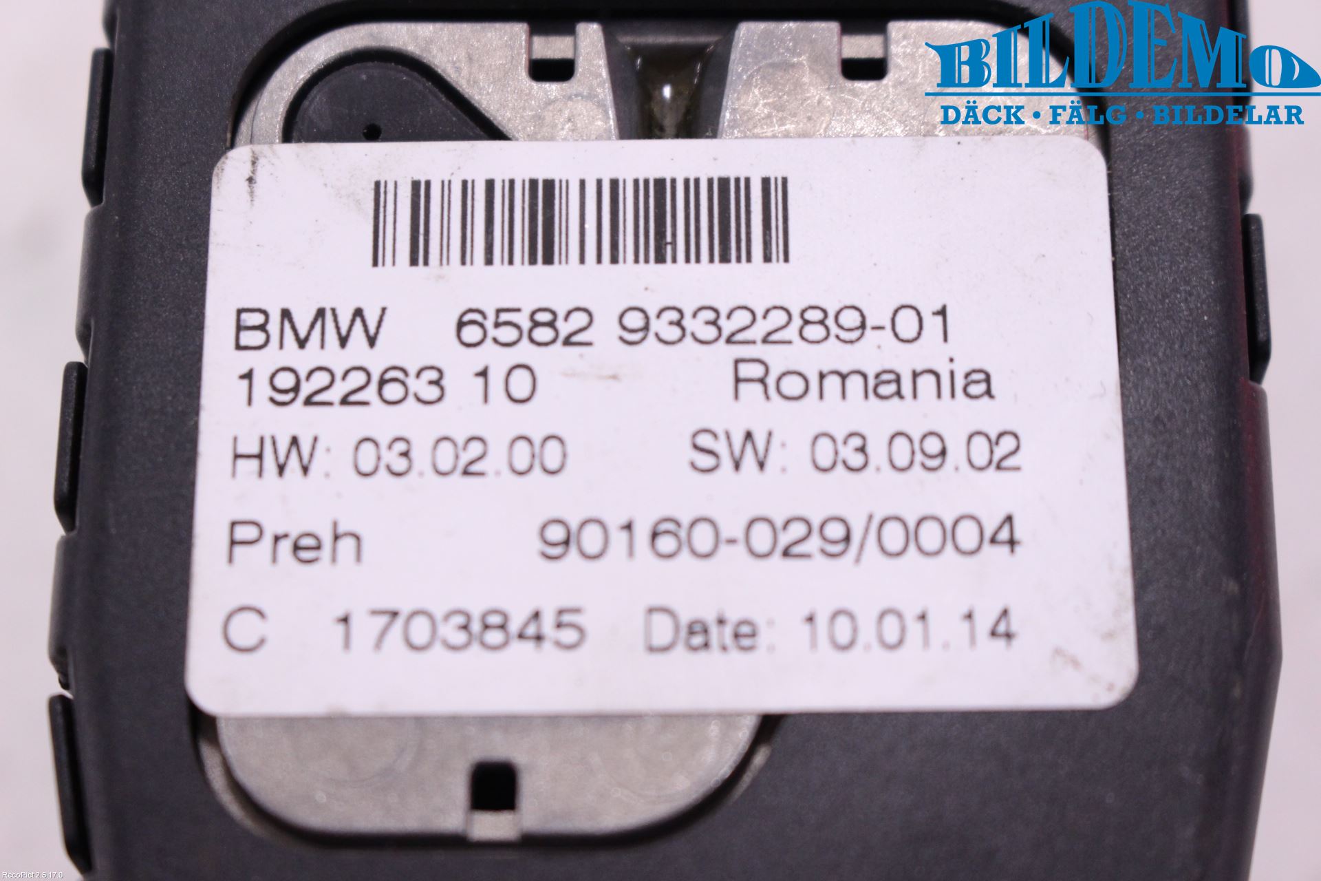 Mini ONE/COOPER 3DR F56 14-24 Bryter Multifunksjon