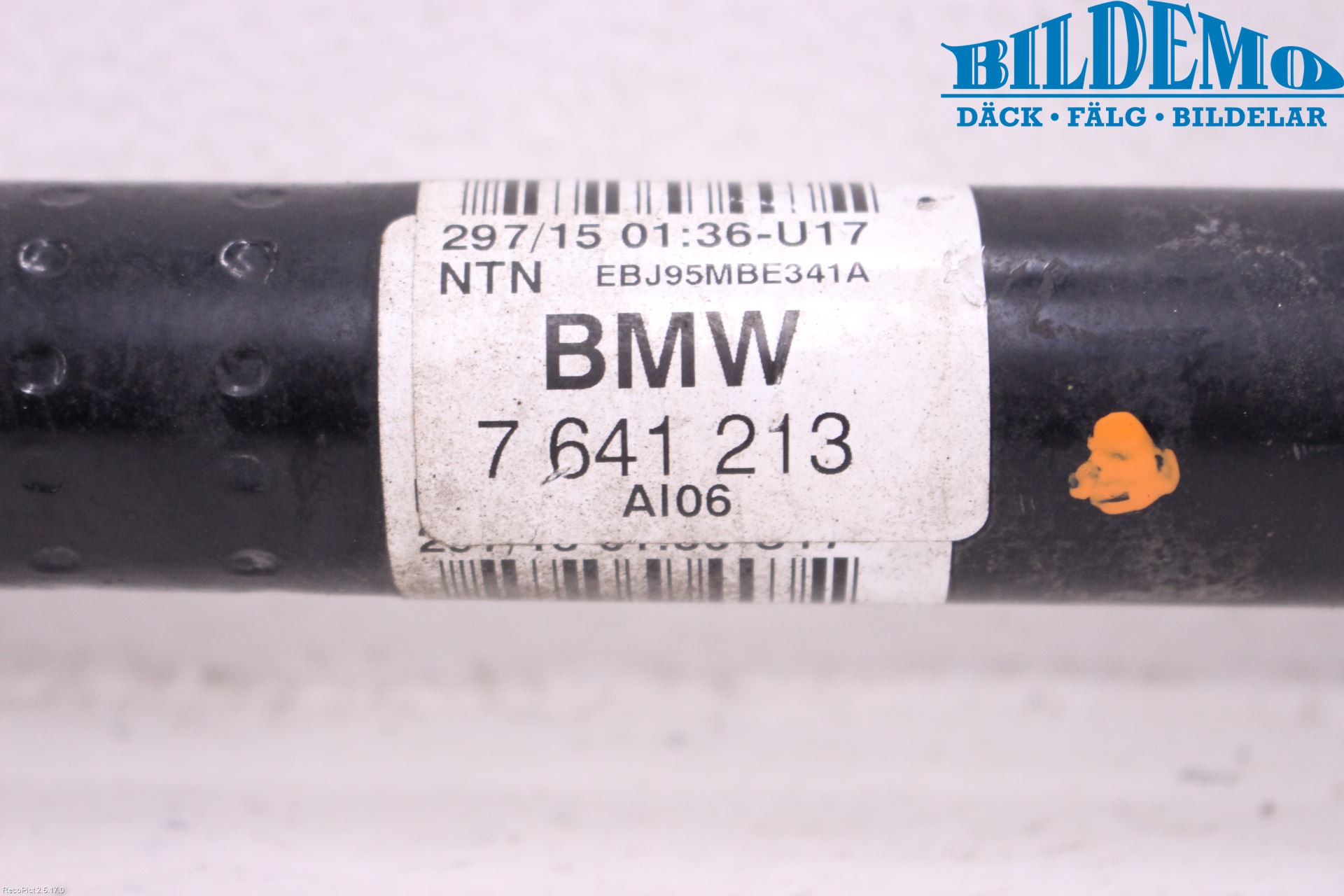 BMW i3 I01 13-22 Drivaksel Bak Kompl Venstre