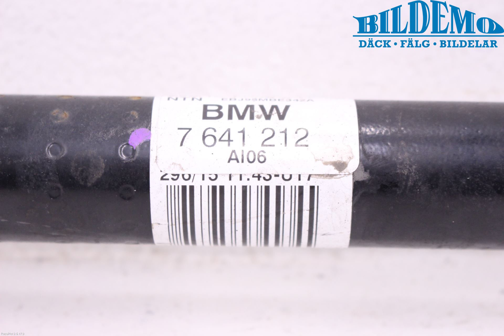 BMW i3 I01 13-22 Drivaksel Bak Kompl Høyre