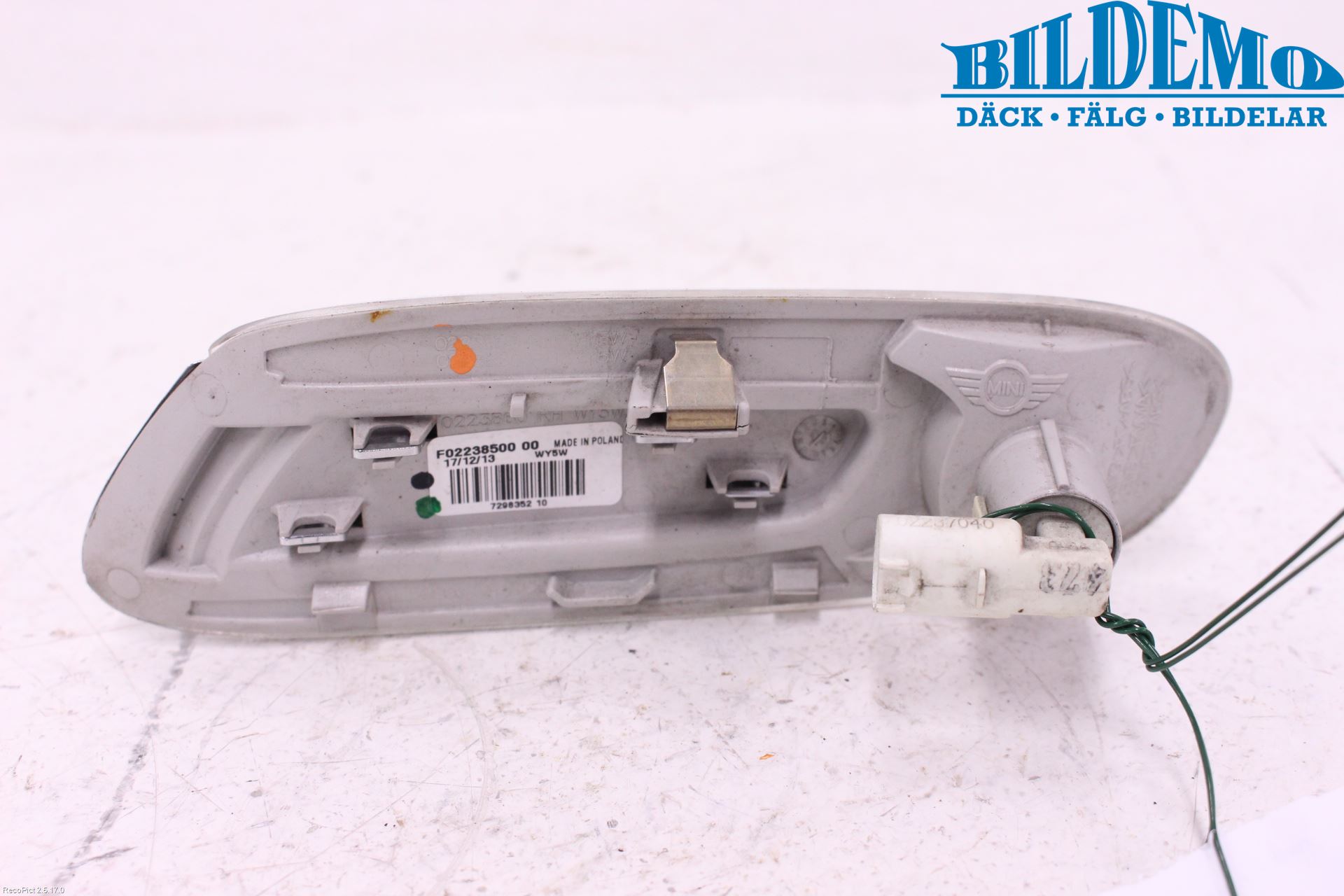 Mini ONE/COOPER 3DR F56 14-24 Blinklykt Side Høyre