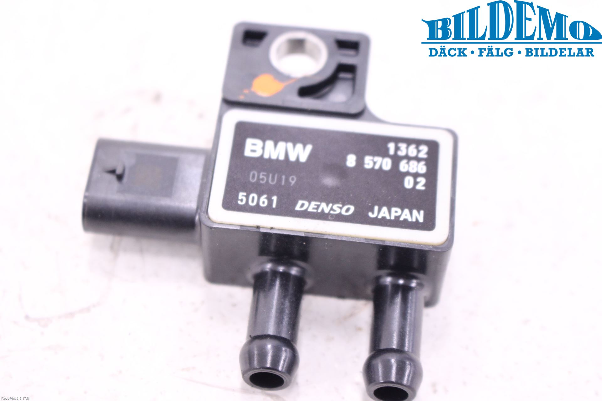BMW 3 F30/F31/F80 12-19 Sensor Temp-Trykk Avgass