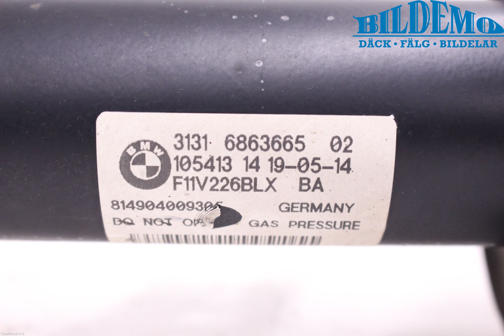 BMW 5 F10/F11/F18 09-17 Fjærbein Foran Venstre