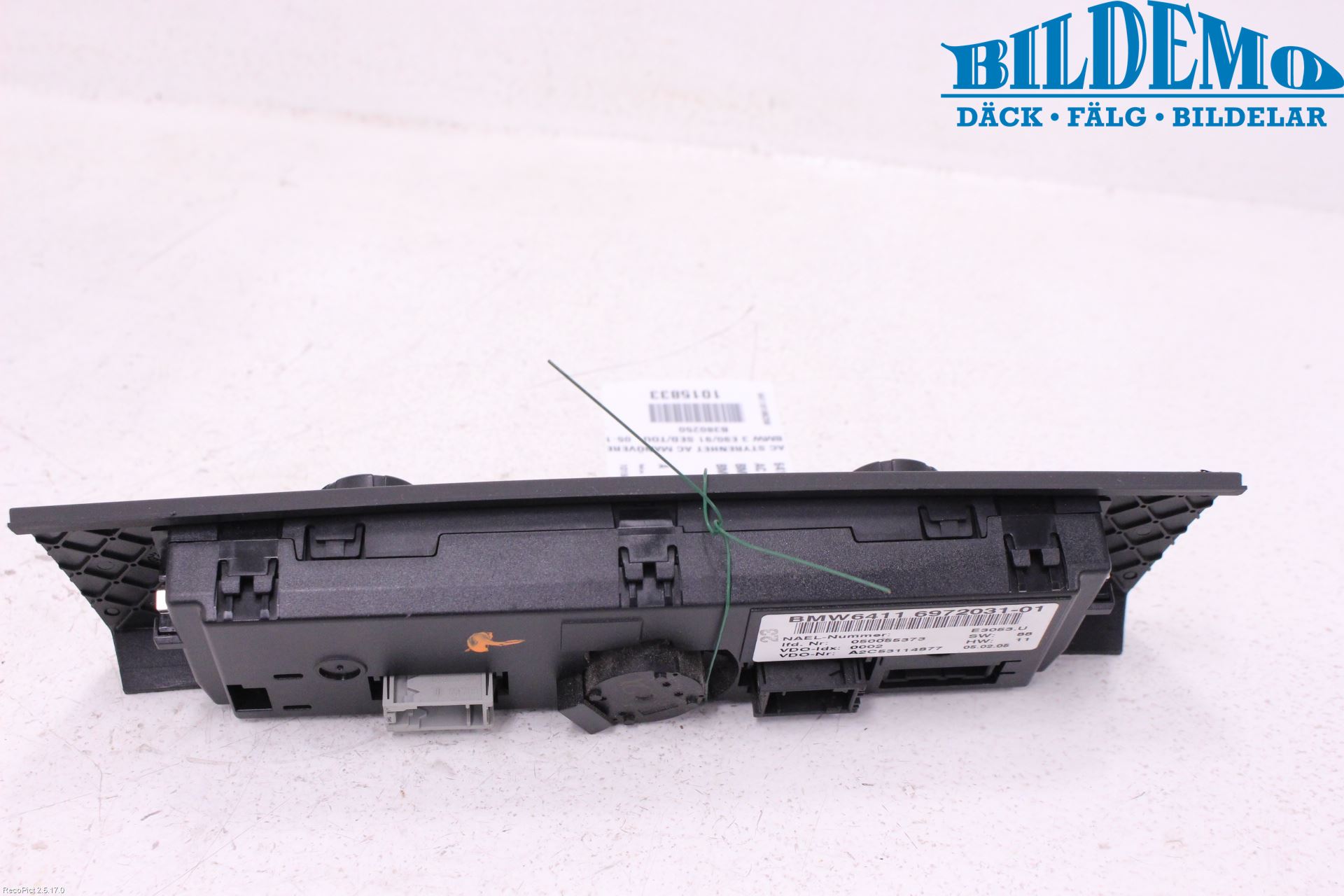 BMW 3 E90/91 SED/TOU 05-12 Varme Ac Betjening-Display