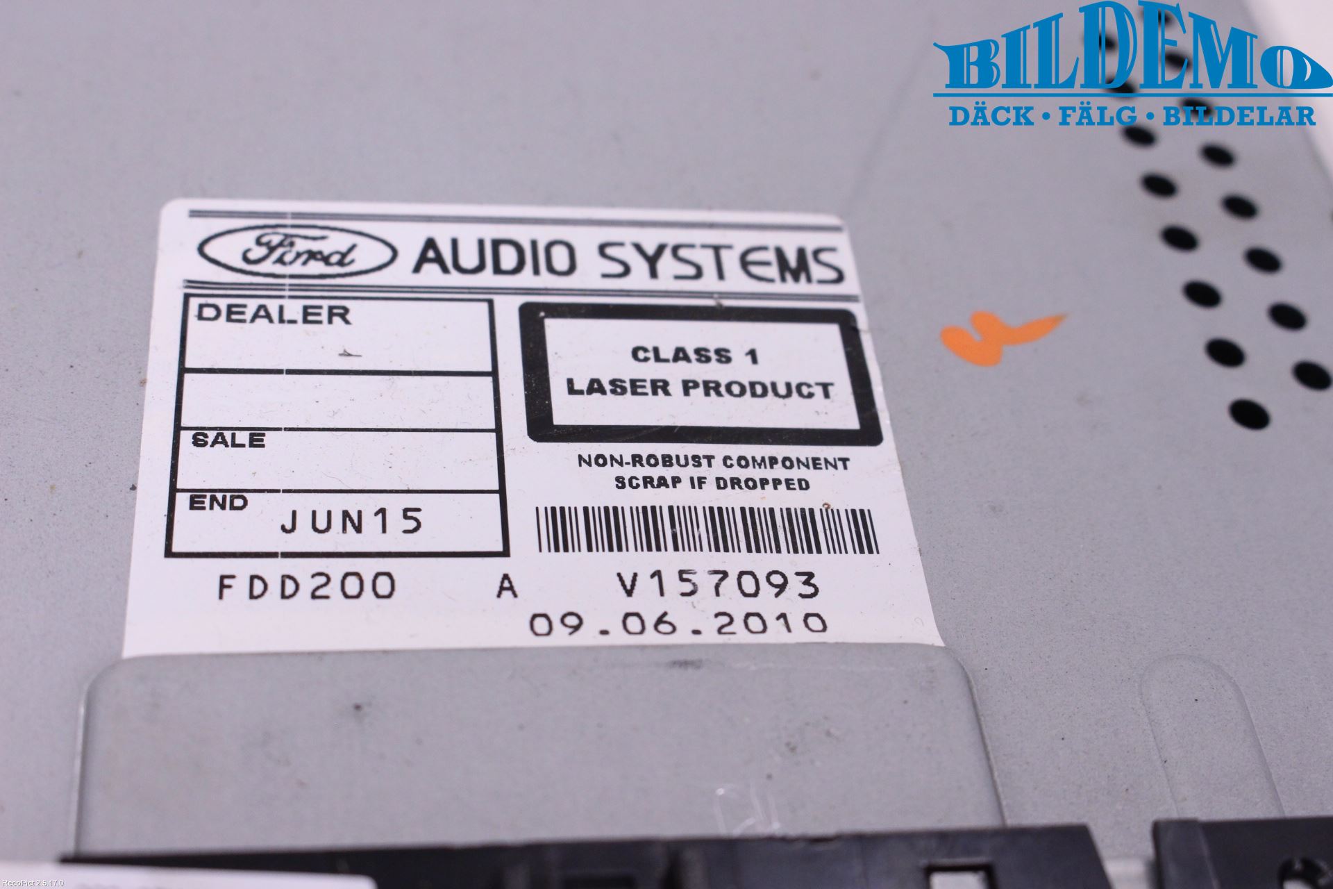 Ford FOCUS 08-11 Stereo Radio Med Cd