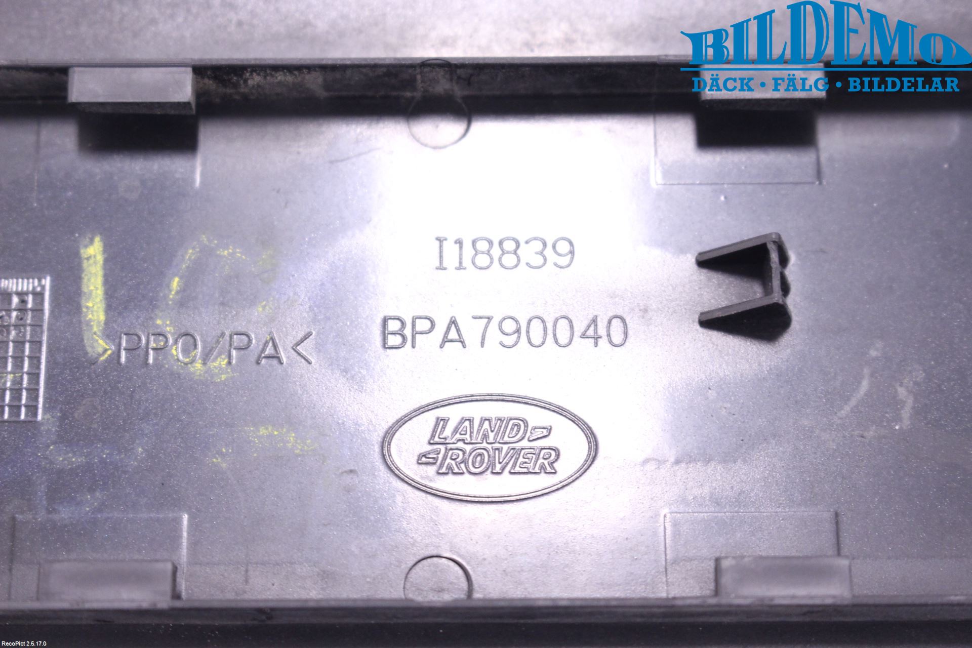 Landrover RANGE ROVER SPORT (L320) 05-09 Drivstoff Tankluke