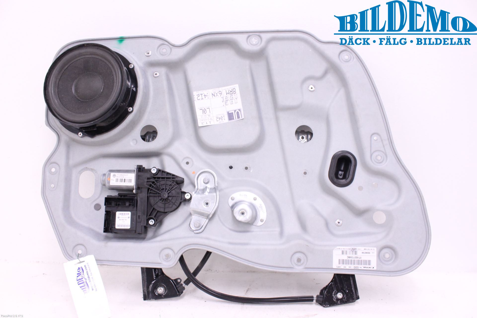 Volkswagen VW TOURAN 10-15 Vindusheis El Komp