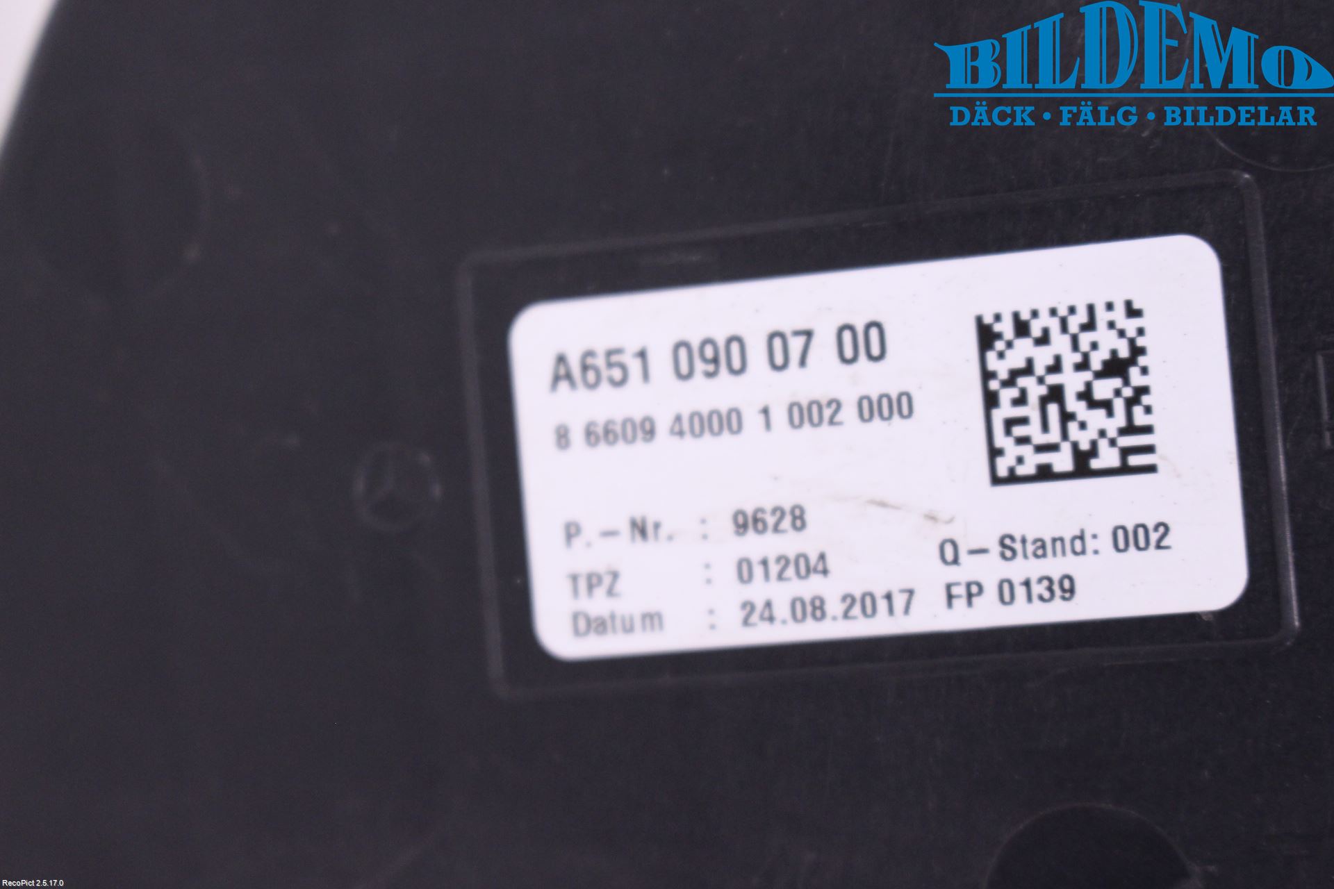 Mercedes-Benz MB GLC-KLASS (X253/C253) 15-22 Luftfilter Boks