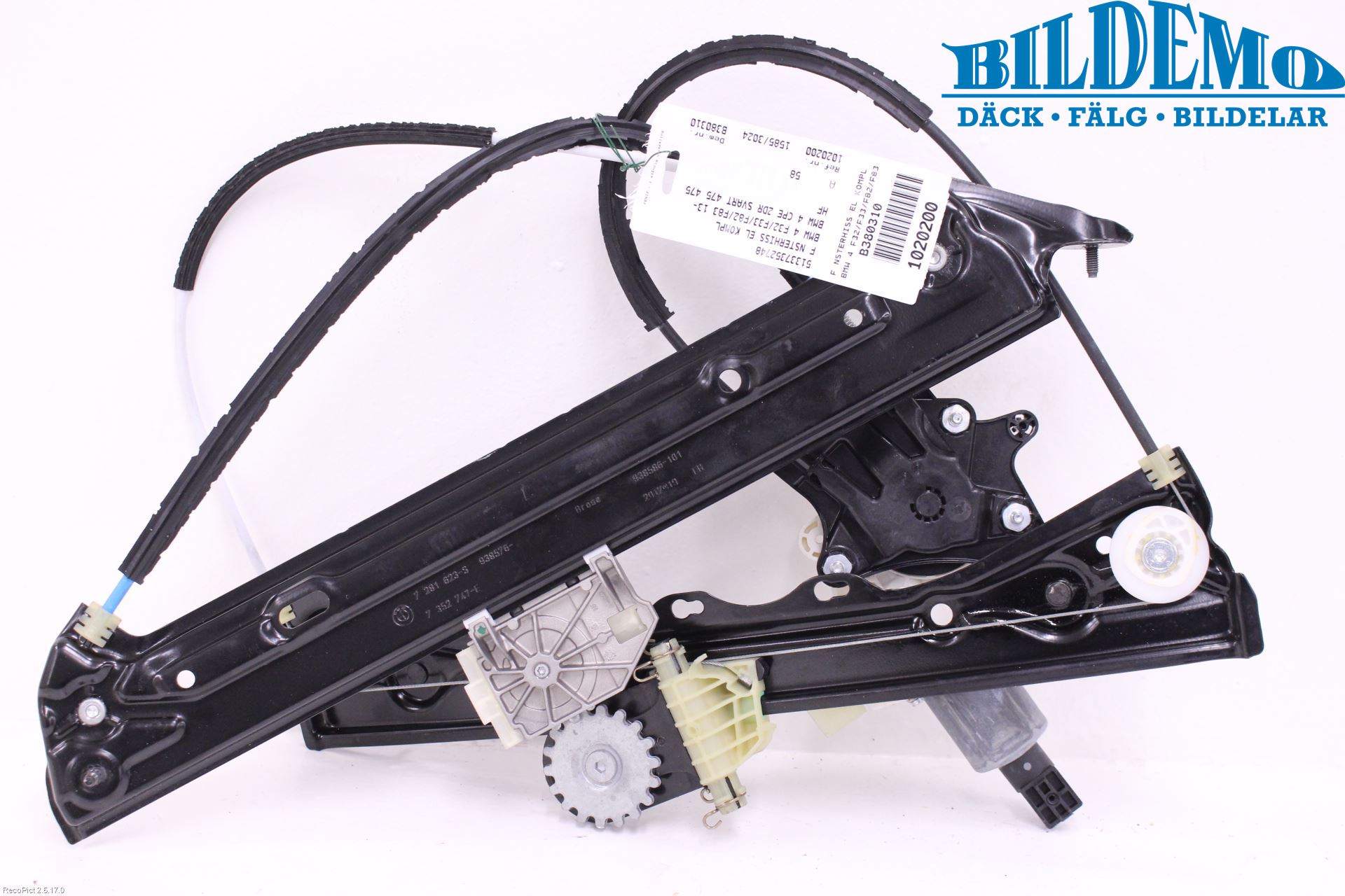 BMW 4 F32/F33/F82/F83 13-20 Vindusheis El Komp