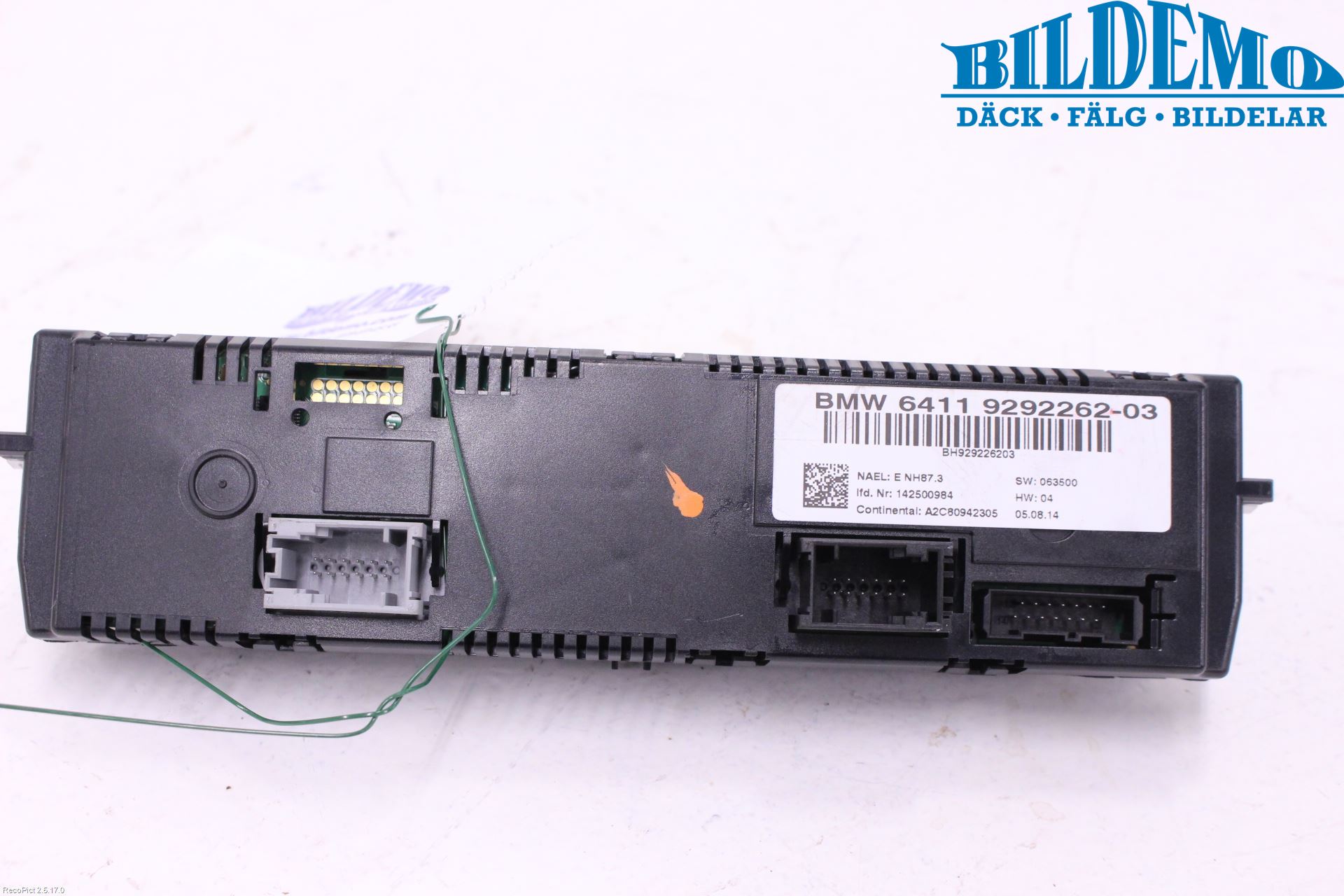 BMW X1 E84 10-15 Varme Ac Betjening-Display