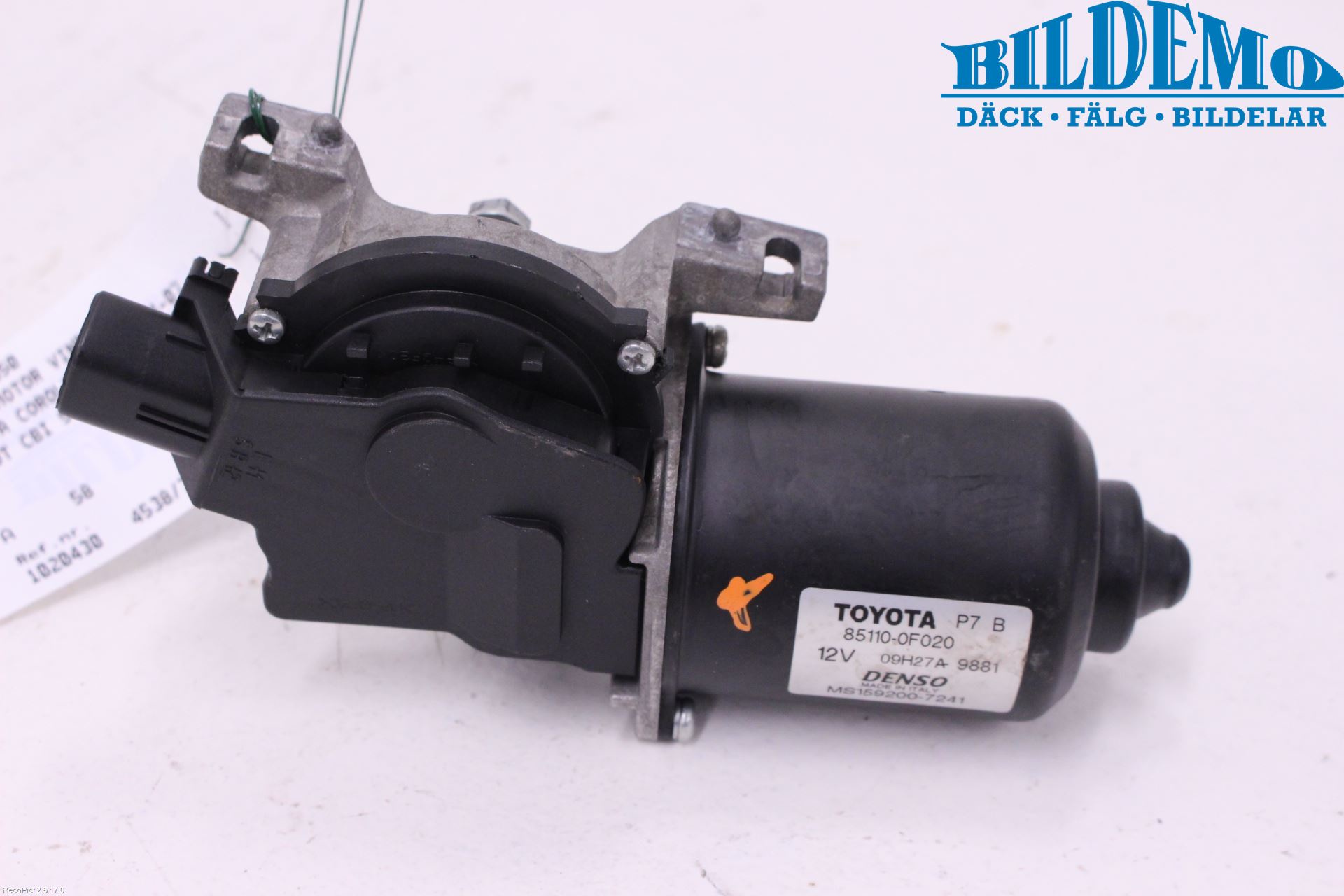 Toyota COROLLA VERSO 04-07 Viskermotor Frontrute