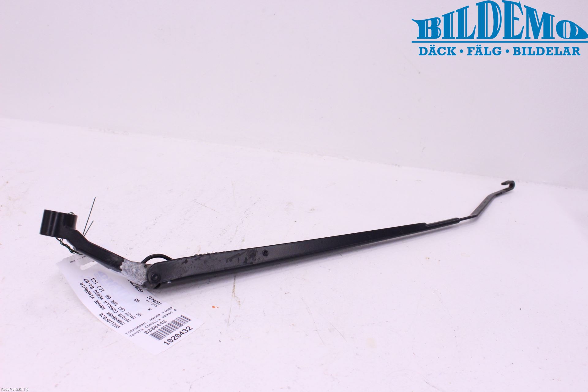 Toyota COROLLA VERSO 04-07 Viskerarm-Armer Frontrute