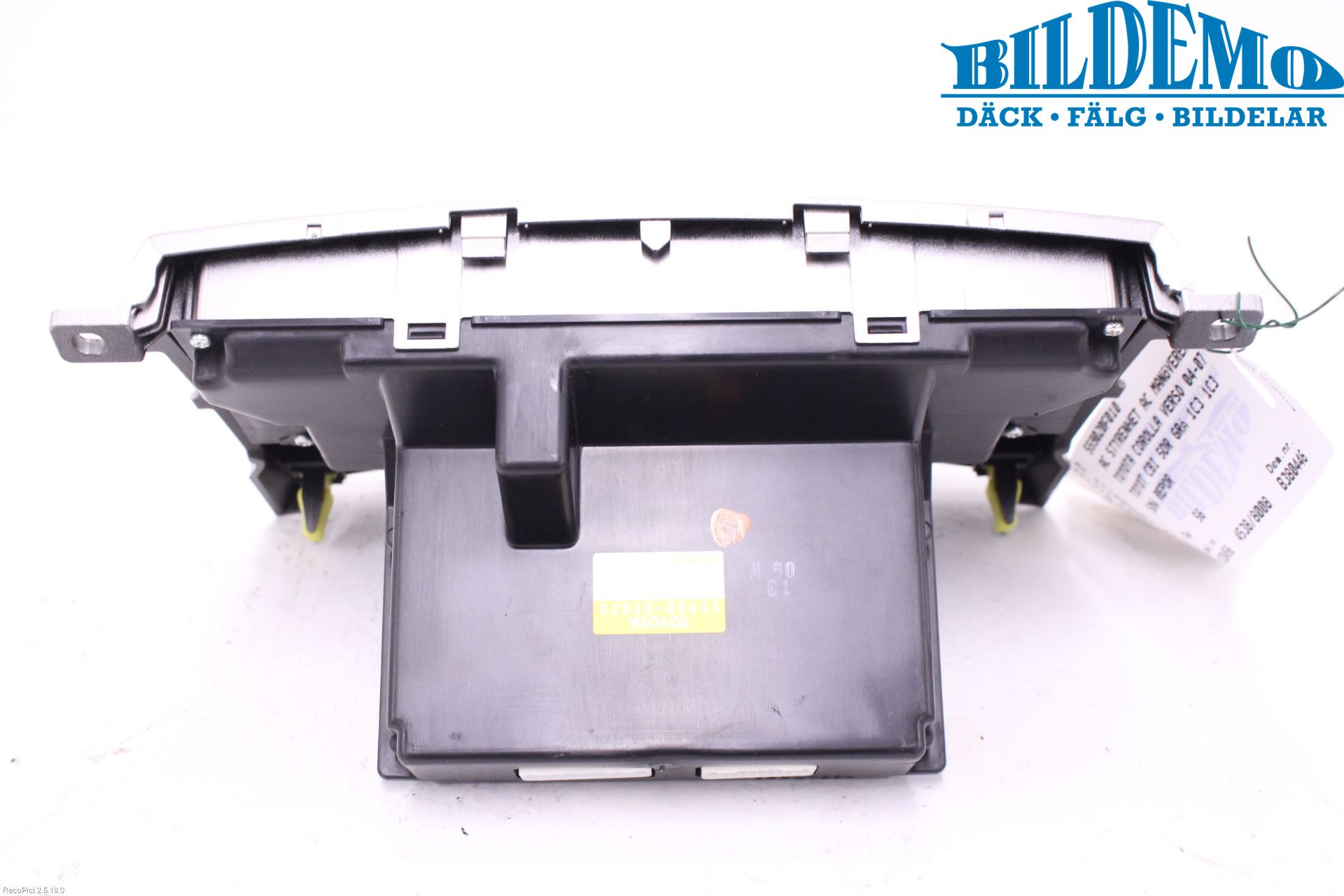 Toyota COROLLA VERSO 04-07 Varme Ac Betjening-Display