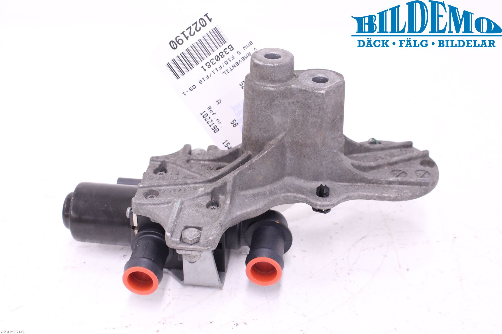 BMW 5 F10/F11/F18 09-17 Varmeventil