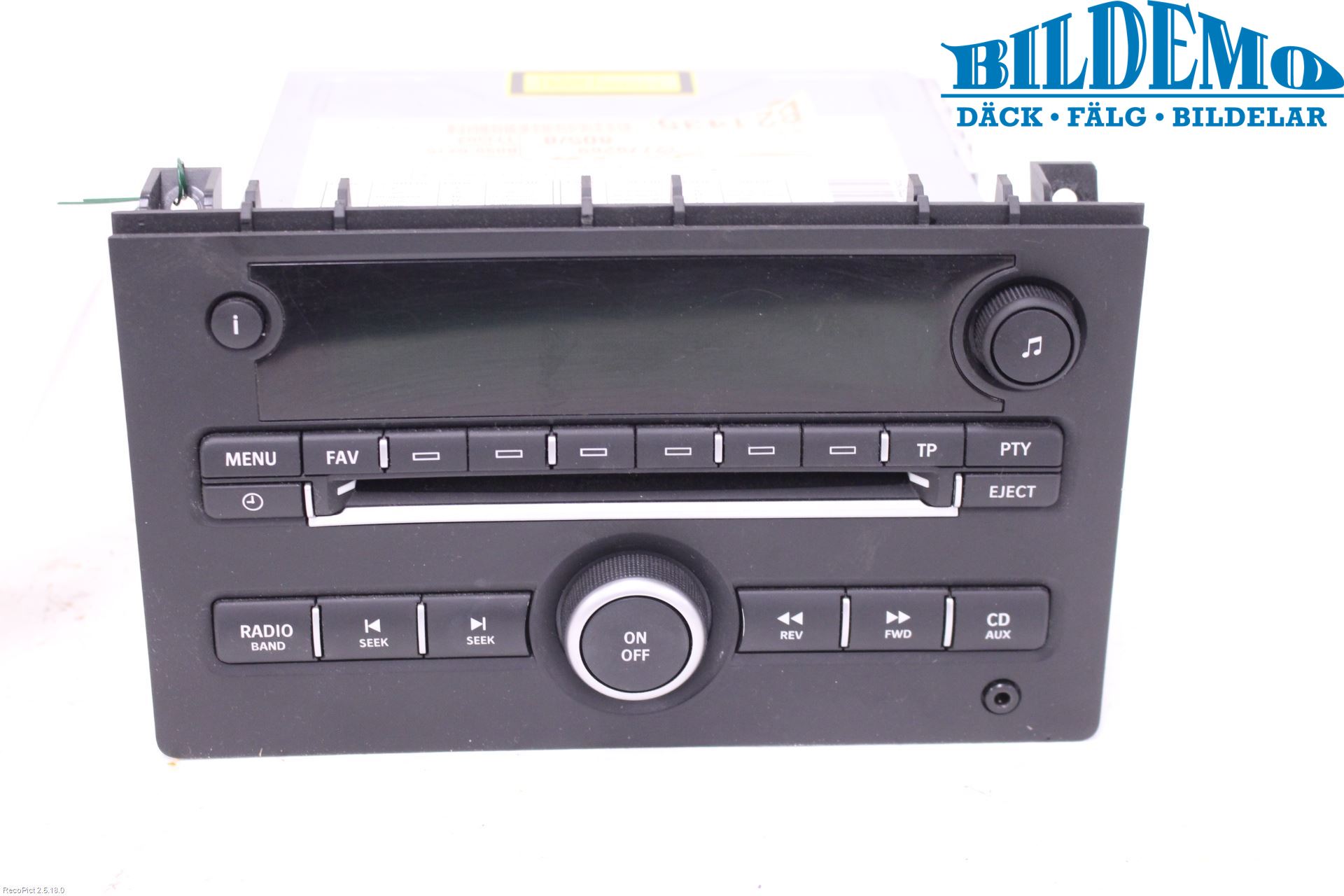 Saab 9-3 VER2/VER3 08-15 Stereo Radio Med Cd