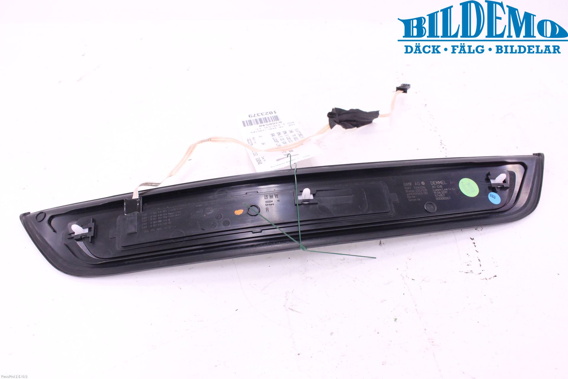 BMW 5 G30/G31/F90 17-23 Innr Terskel Innstigning
