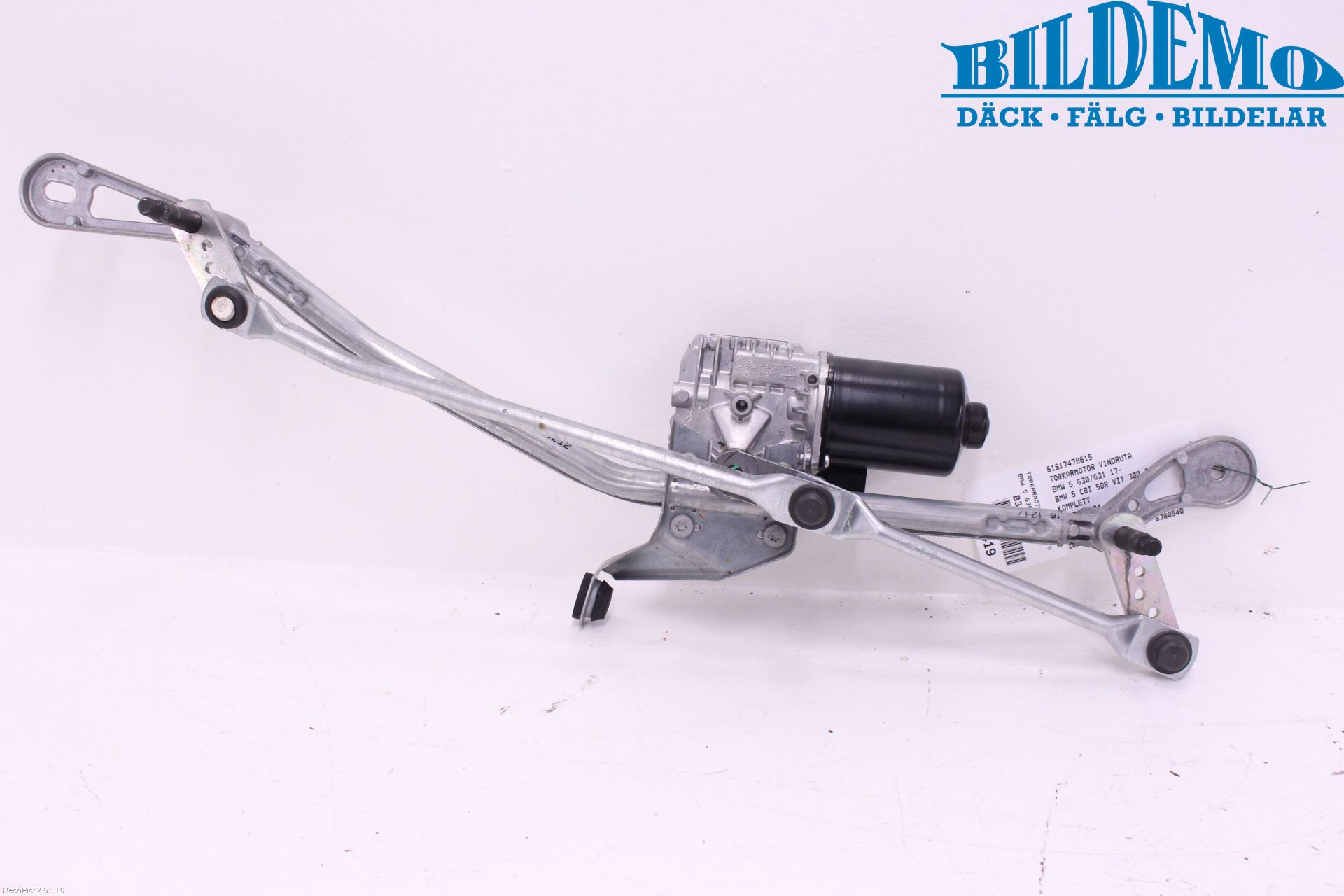 BMW 5 G30/G31/F90 17-23 Viskermotor Frontrute