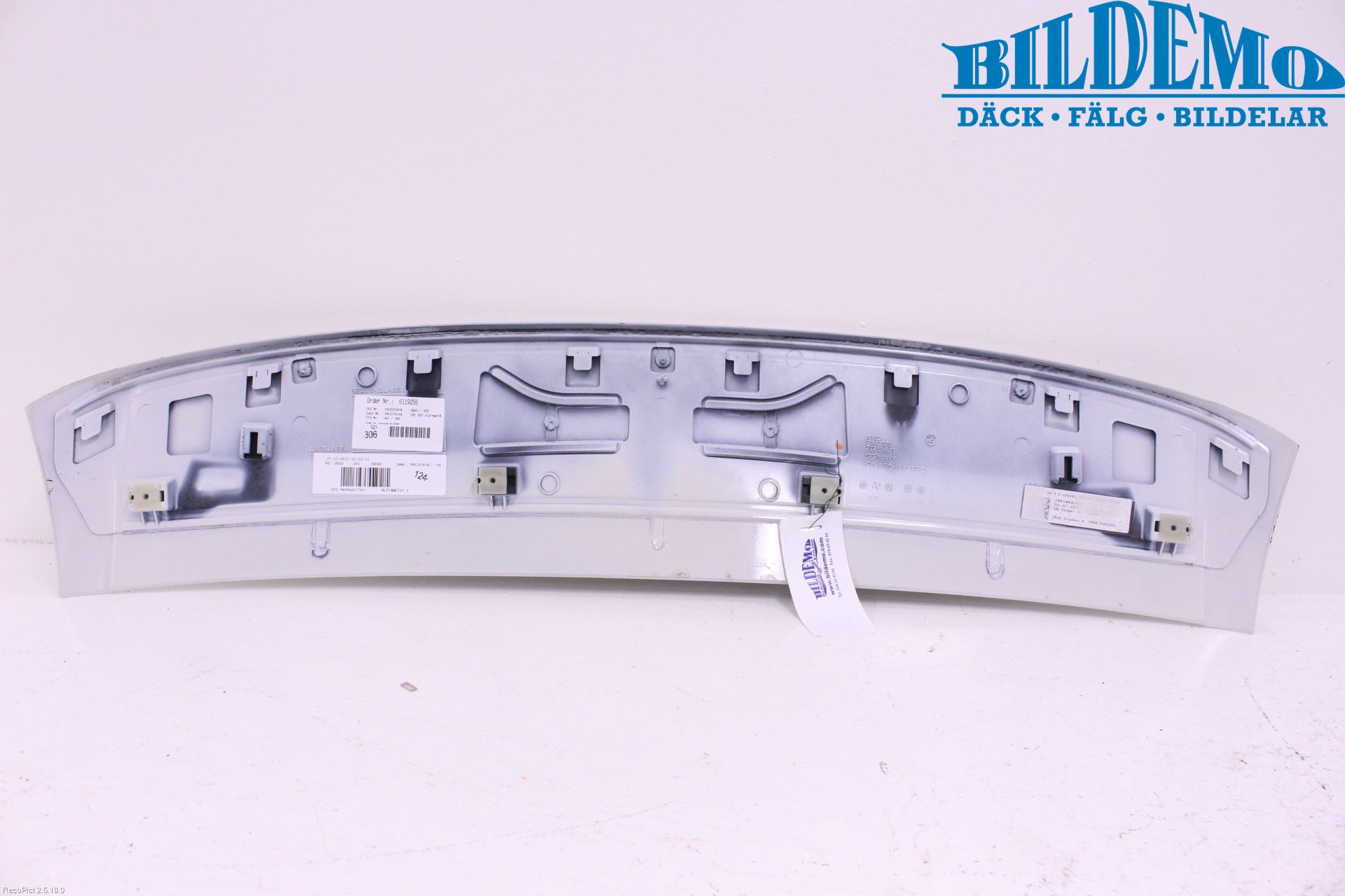 BMW 5 G30/G31/F90 17-23 Spoiler Bakluke